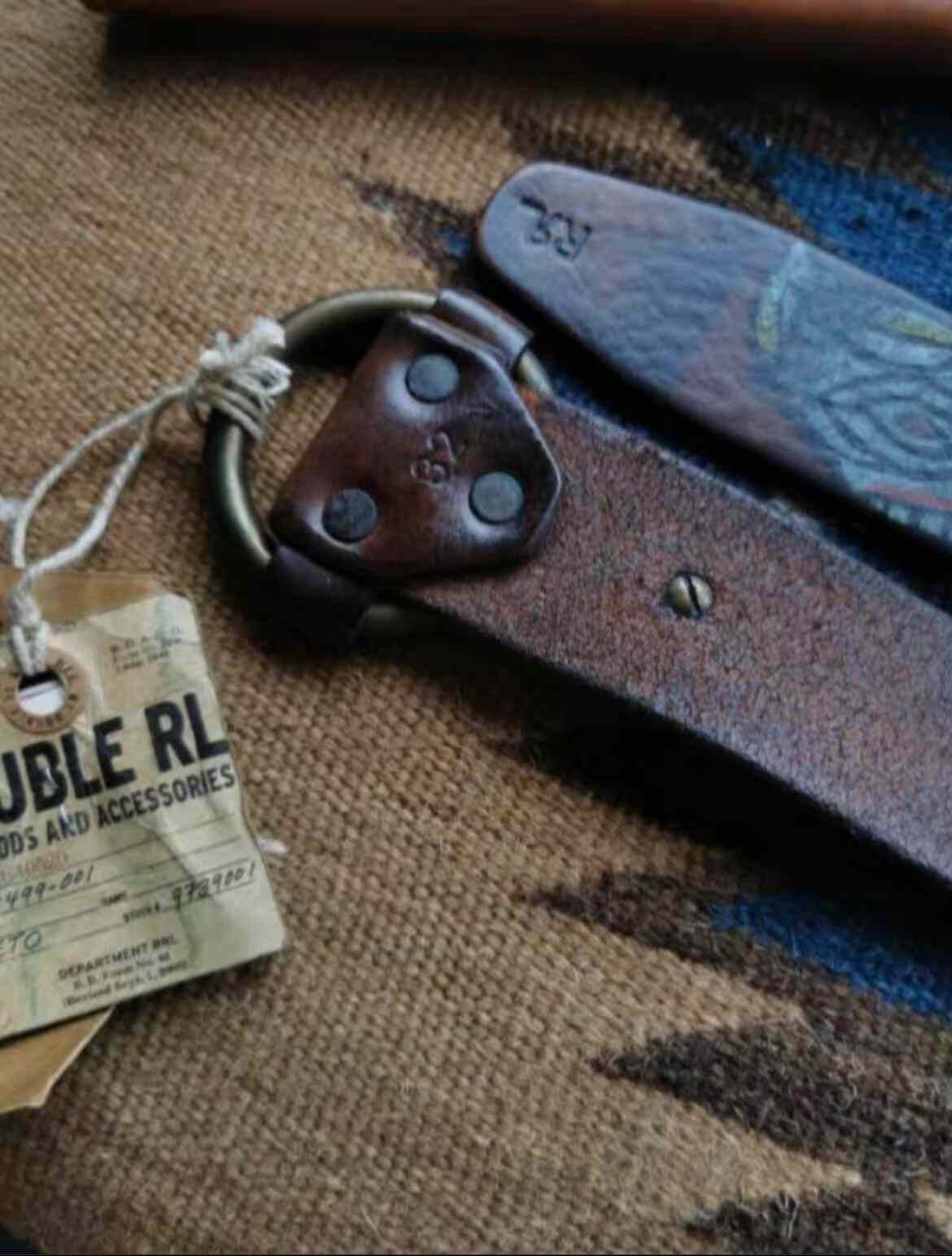 RRL Ralph Lauren RRL Classic Hand-painted Belt Size ONE SIZE - 8 Thumbnail
