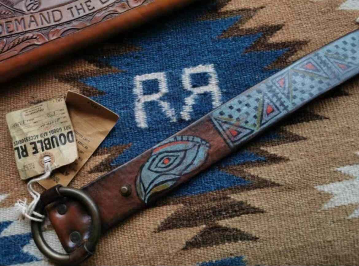 RRL Ralph Lauren RRL Classic Hand-painted Belt Size ONE SIZE - 6 Thumbnail
