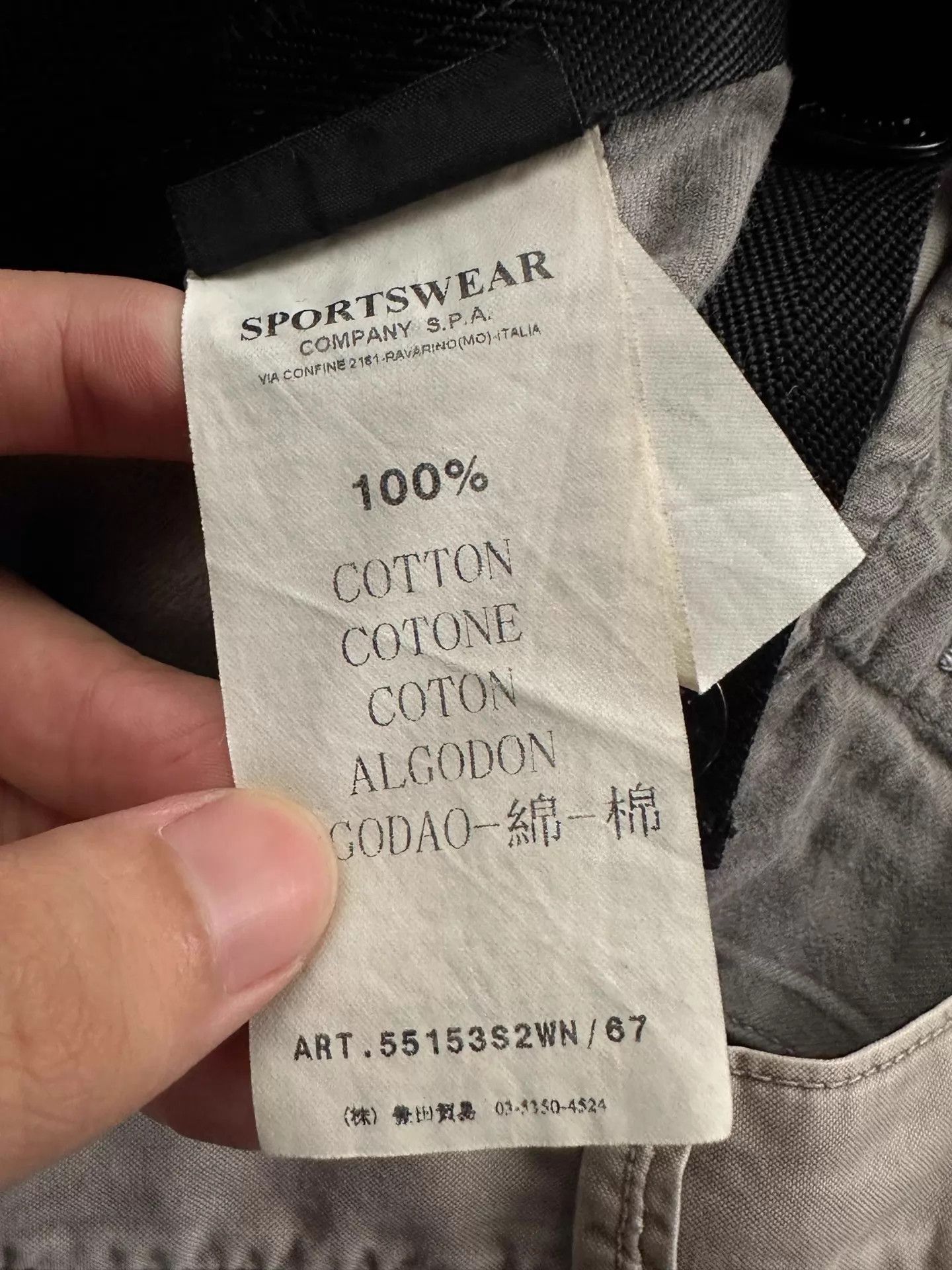 Stone Island Gray Cargo Pants Size 30 Size US 30 / EU 46 - 6 Thumbnail