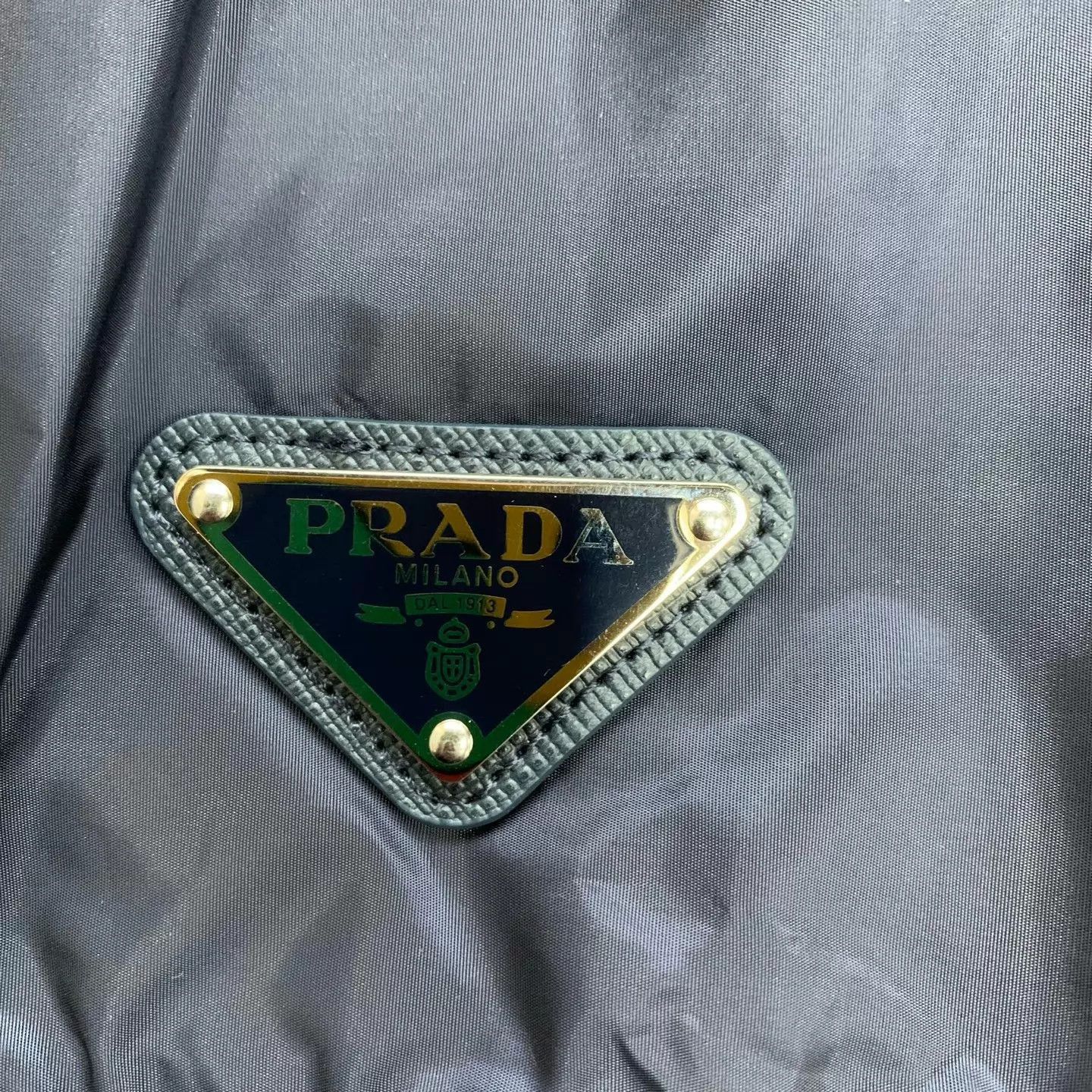 Prada Blue Hooded Light Jacket with Zipper - Size M Size US M / EU 48-50 / 2 - 6 Thumbnail