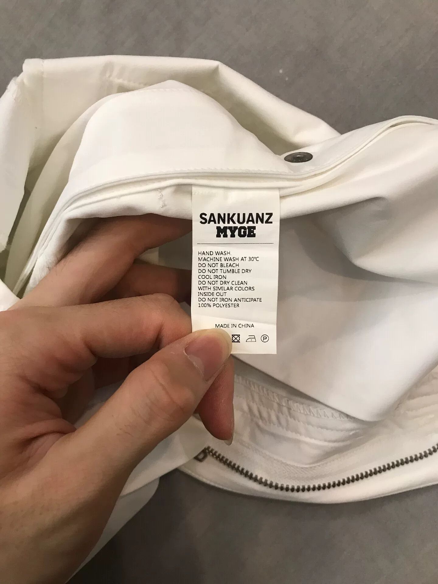 Sankuanz Sankuanz Myge Collaboration Button-Fly Pants Size US 31 - 5 Thumbnail