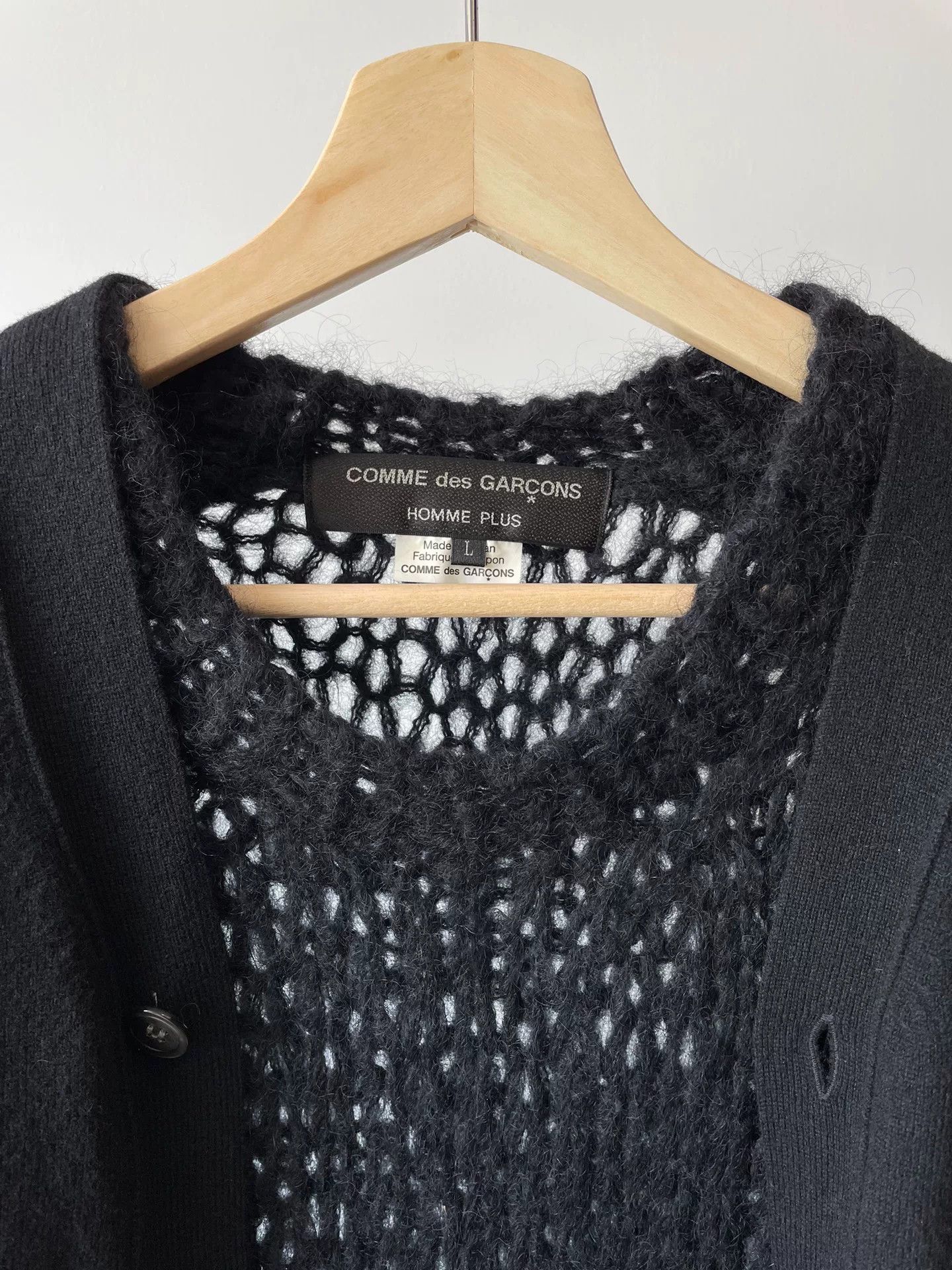 Comme des Garcons Comme des Garçons Homme Plus Knit Vest Size US L / EU 52-54 / 3 - 5 Thumbnail
