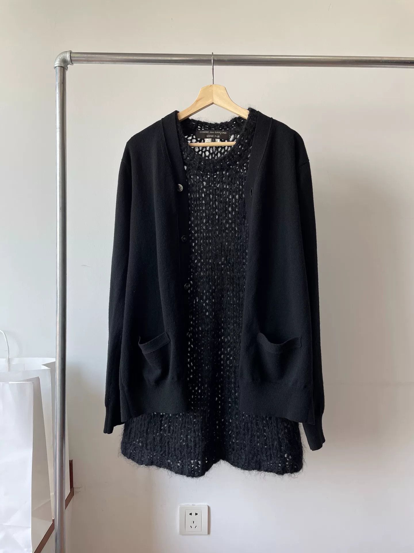 Comme des Garcons Comme des Garçons Homme Plus Knit Vest Size US L / EU 52-54 / 3 - 4 Thumbnail