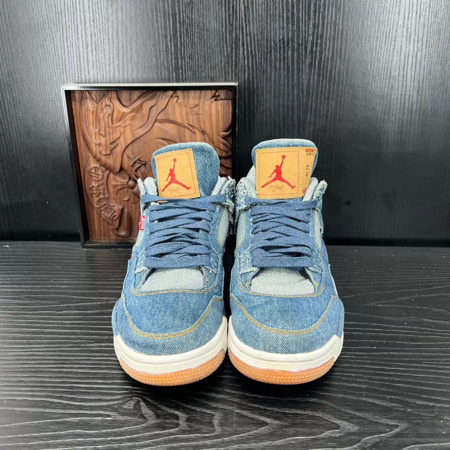 Levi's Blue High-Top Sneakers Size 10 Size US 10 / EU 43 - 4 Thumbnail