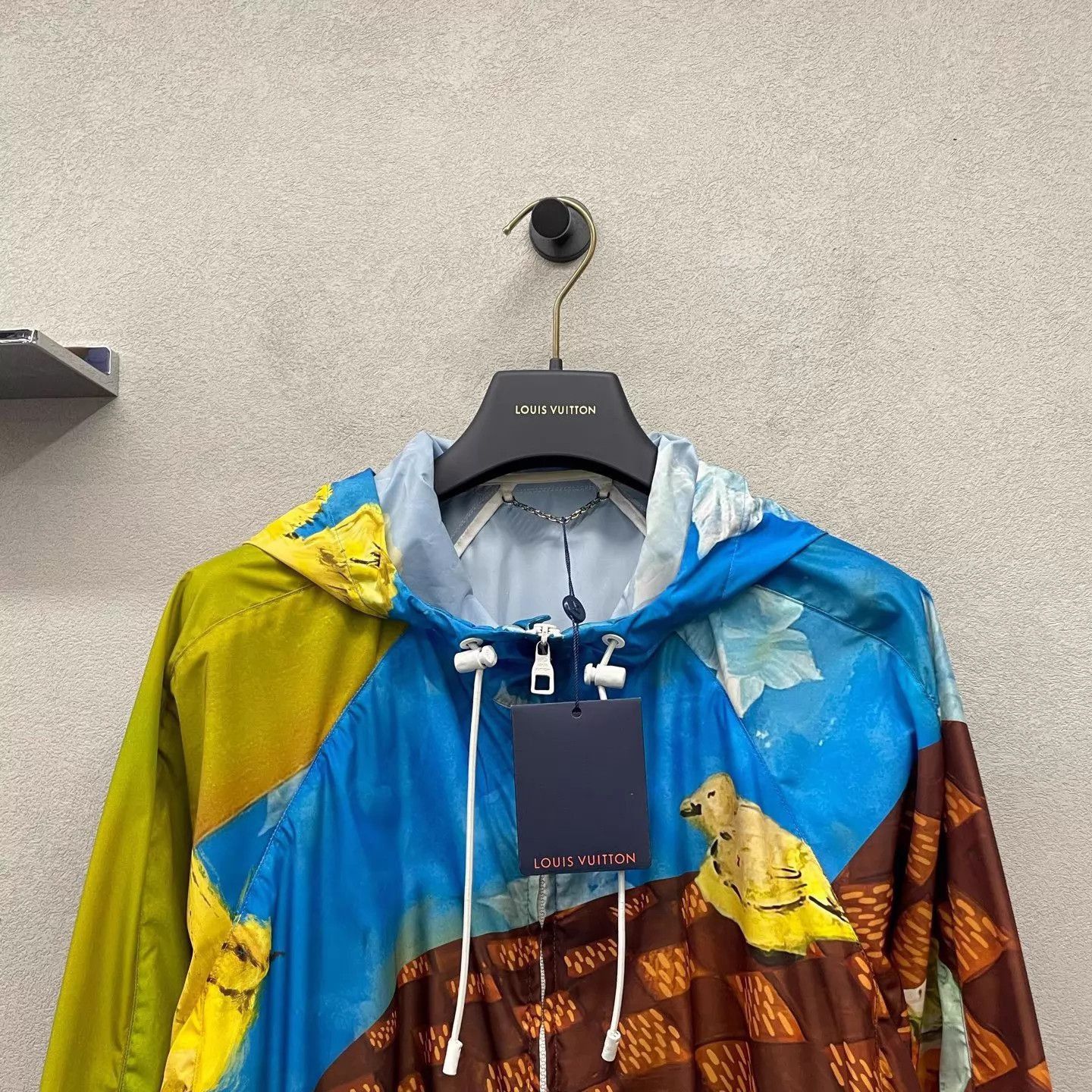 Louis Vuitton Multi Color Hooded Light Jacket Size US M / EU 48-50 / 2 - 3 Thumbnail