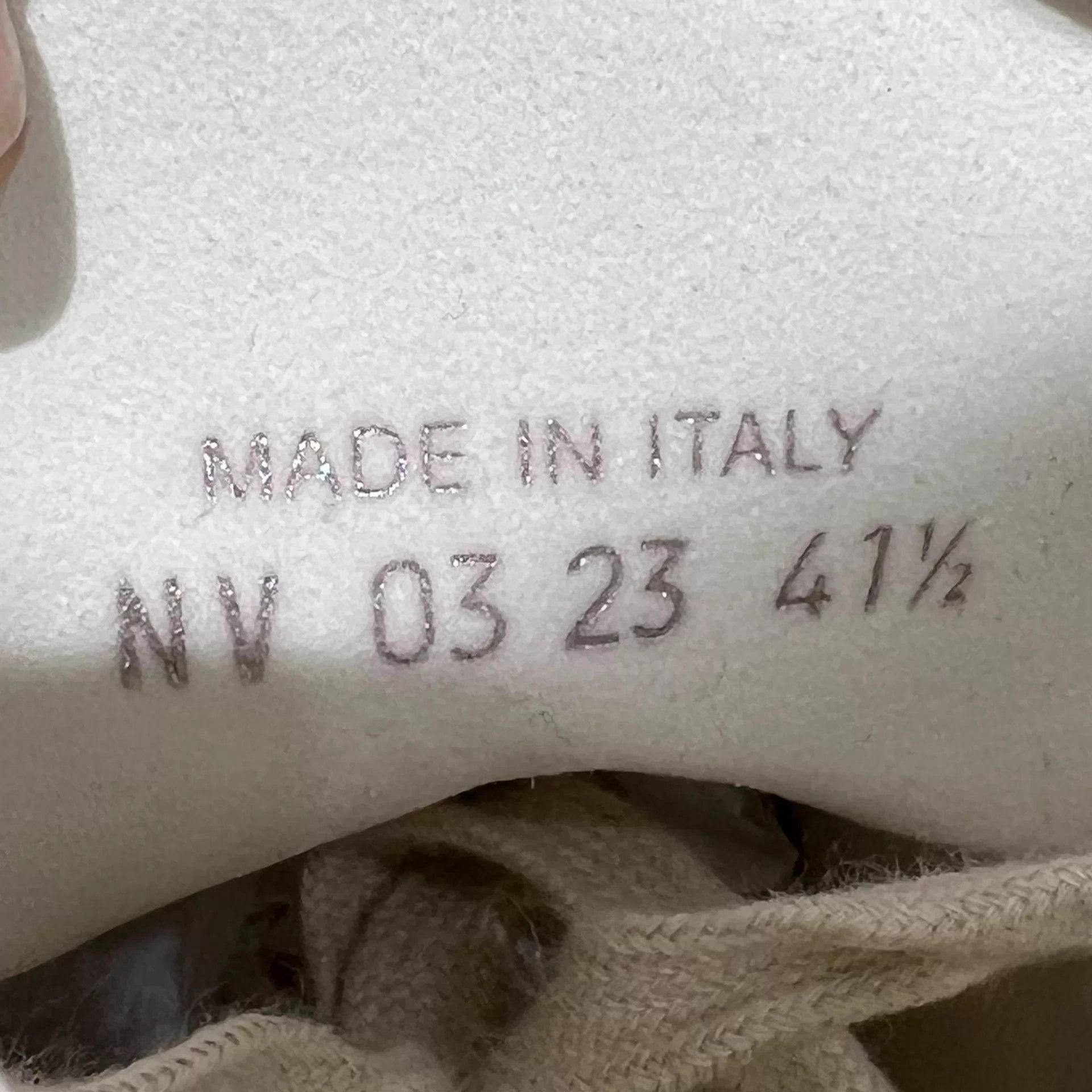 Dior White High-Top Sneakers Size 8.5 Size US 8.5 / EU 41-42 - 8 Thumbnail