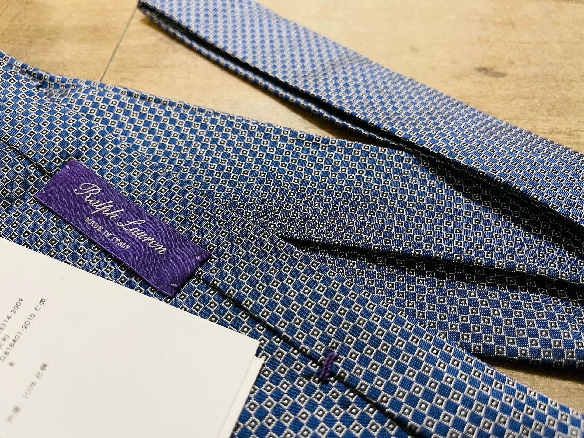 Ralph Lauren Purple Label Ralph Lauren Purple Label Silk Embroidered Tie Size ONE SIZE - 7 Thumbnail