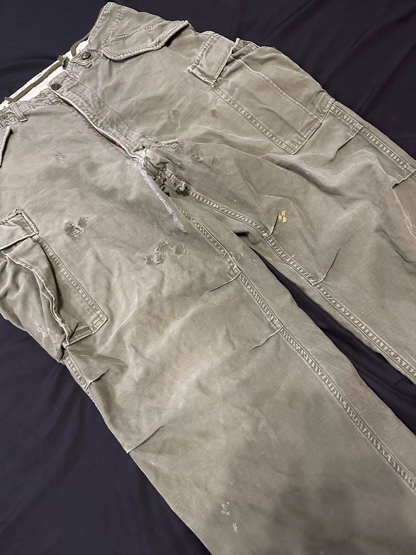 Vintage Vintage US Military M51 Cargo Pants Size US 31 - 3 Thumbnail