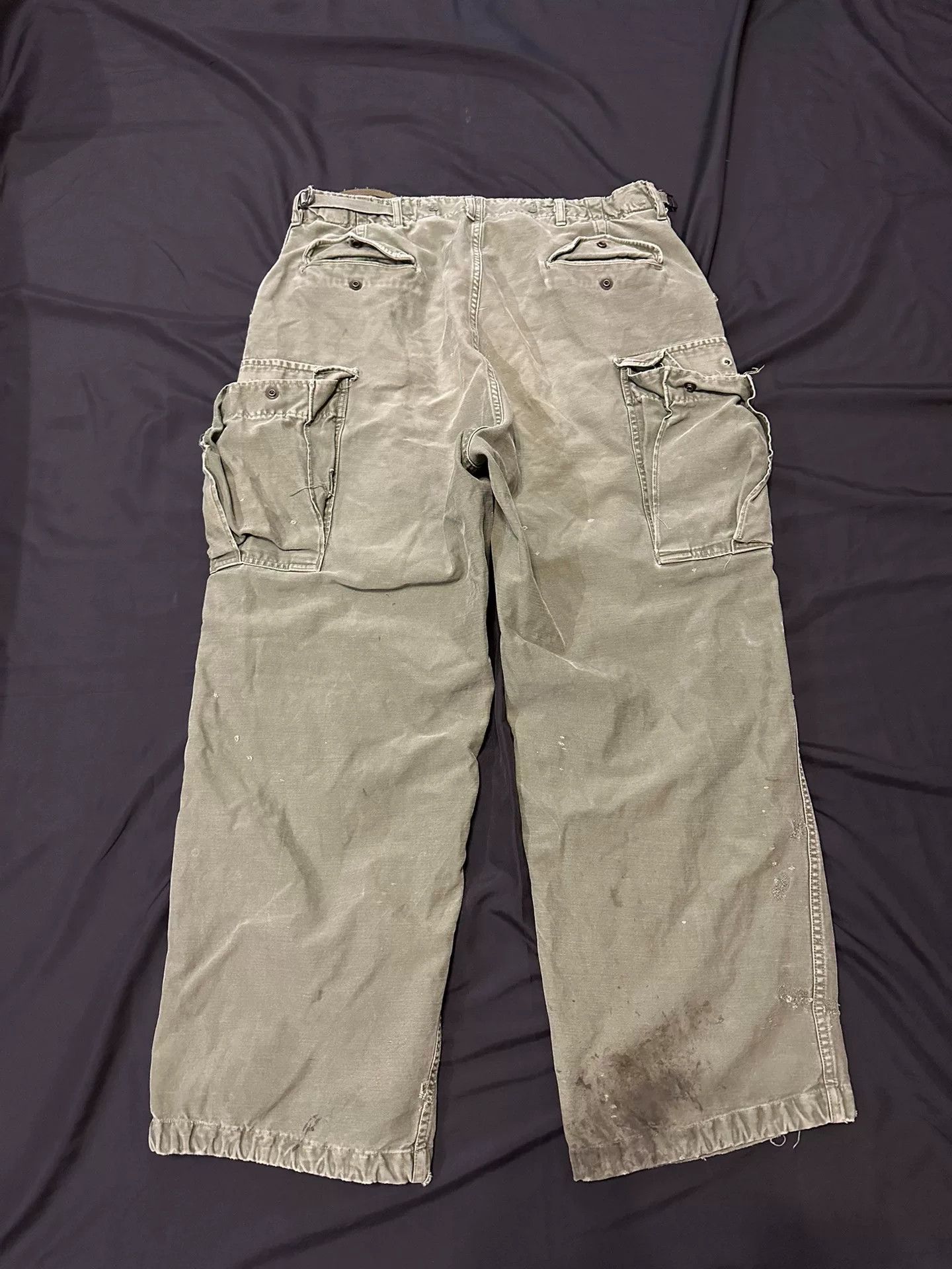 Vintage Vintage US Military M51 Cargo Pants Size US 31 - 5 Thumbnail