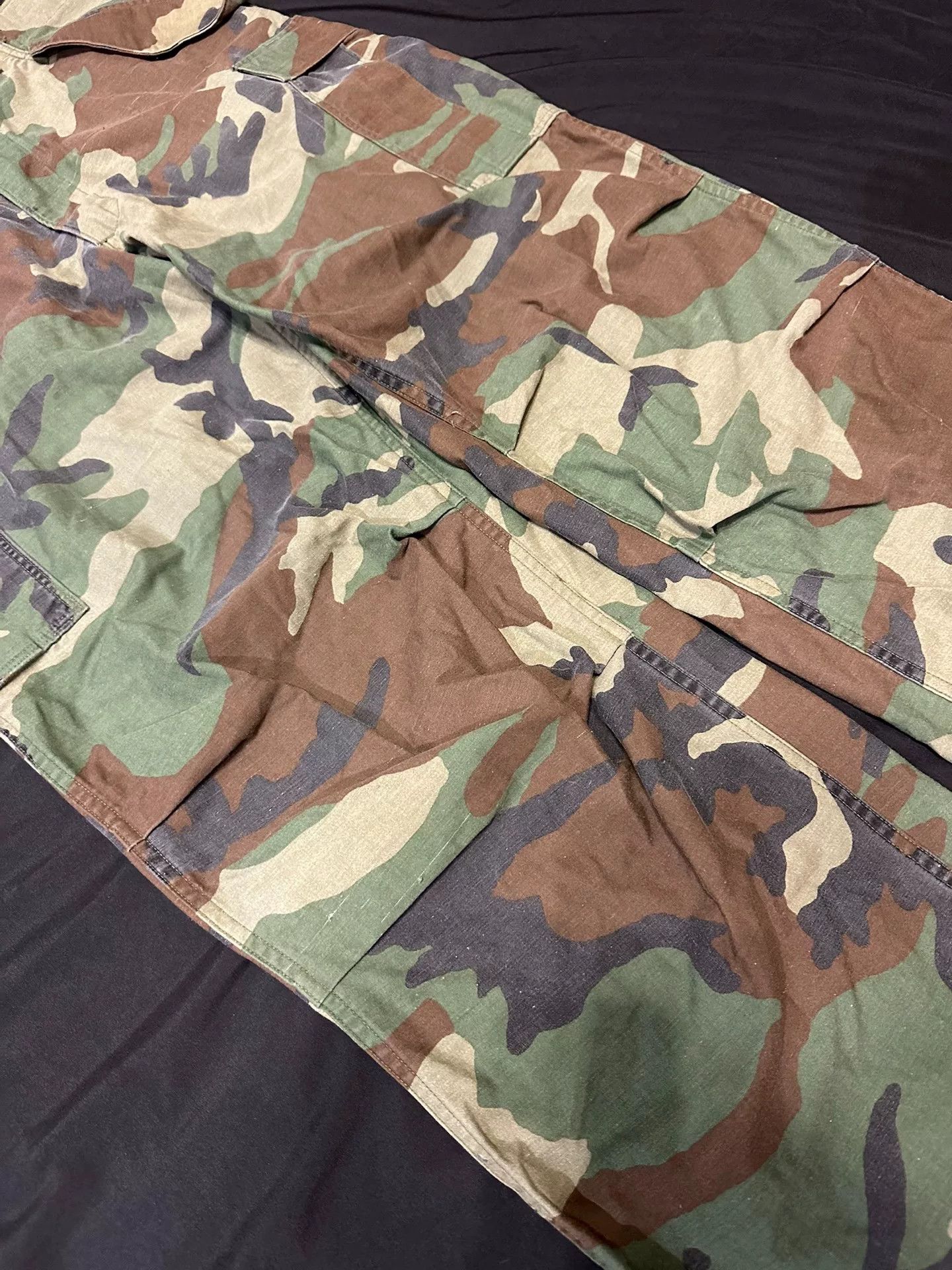 Vintage Vintage 80s M65 Camo Cargo Pants Size US 31 - 2 Thumbnail