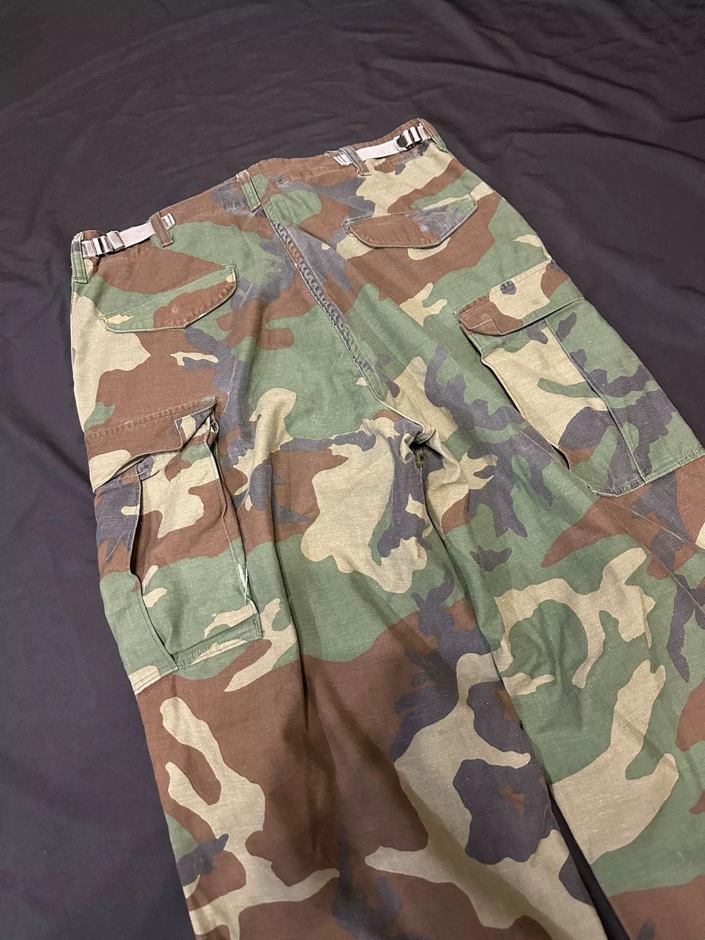 Vintage Vintage 80s M65 Camo Cargo Pants Size US 31 - 6 Thumbnail