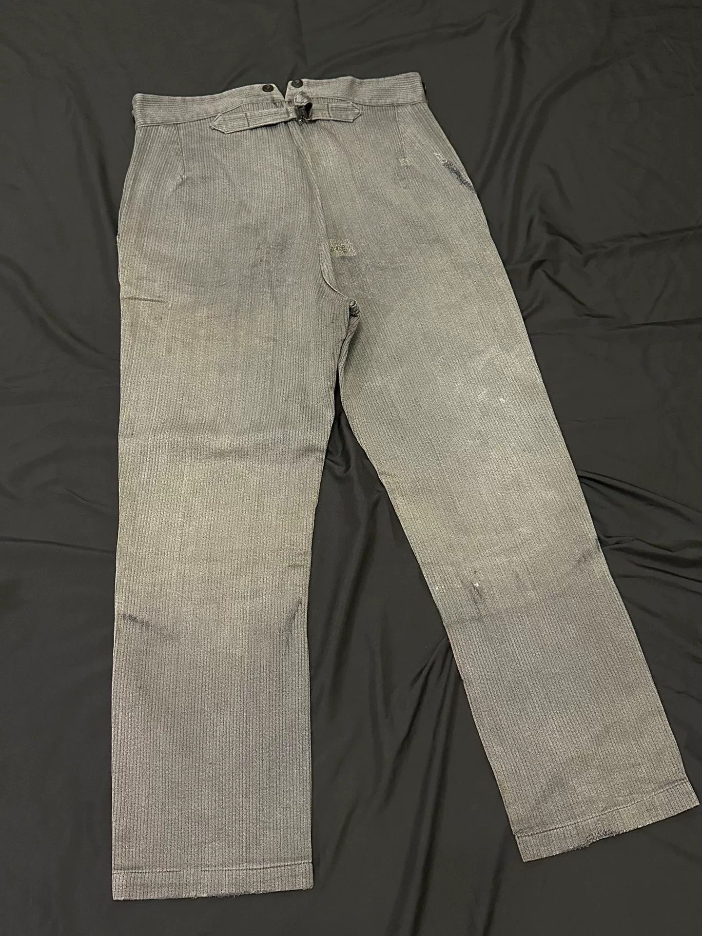 Vintage Vintage 1940s French Workwear Pants Size US 31 - 6 Thumbnail