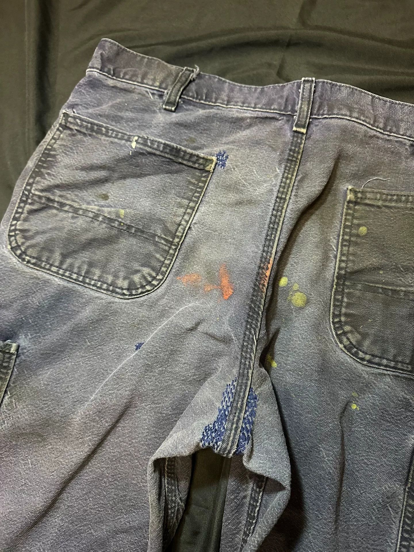 Vintage Vintage 90s Carhartt Boro Patch Jeans Size US 31 - 7 Thumbnail