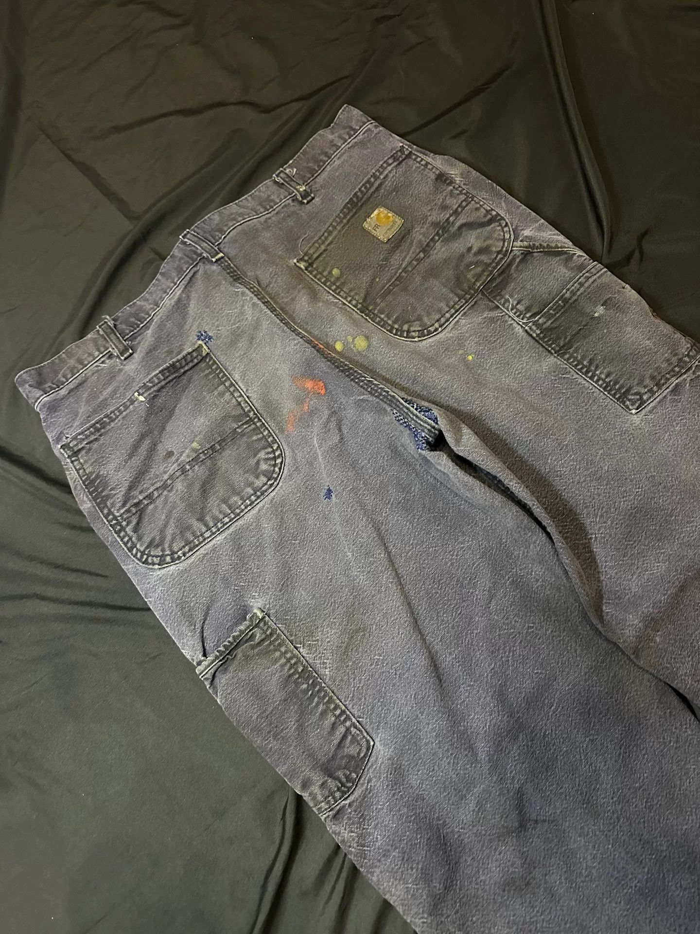 Vintage Vintage 90s Carhartt Boro Patch Jeans Size US 31 - 6 Thumbnail