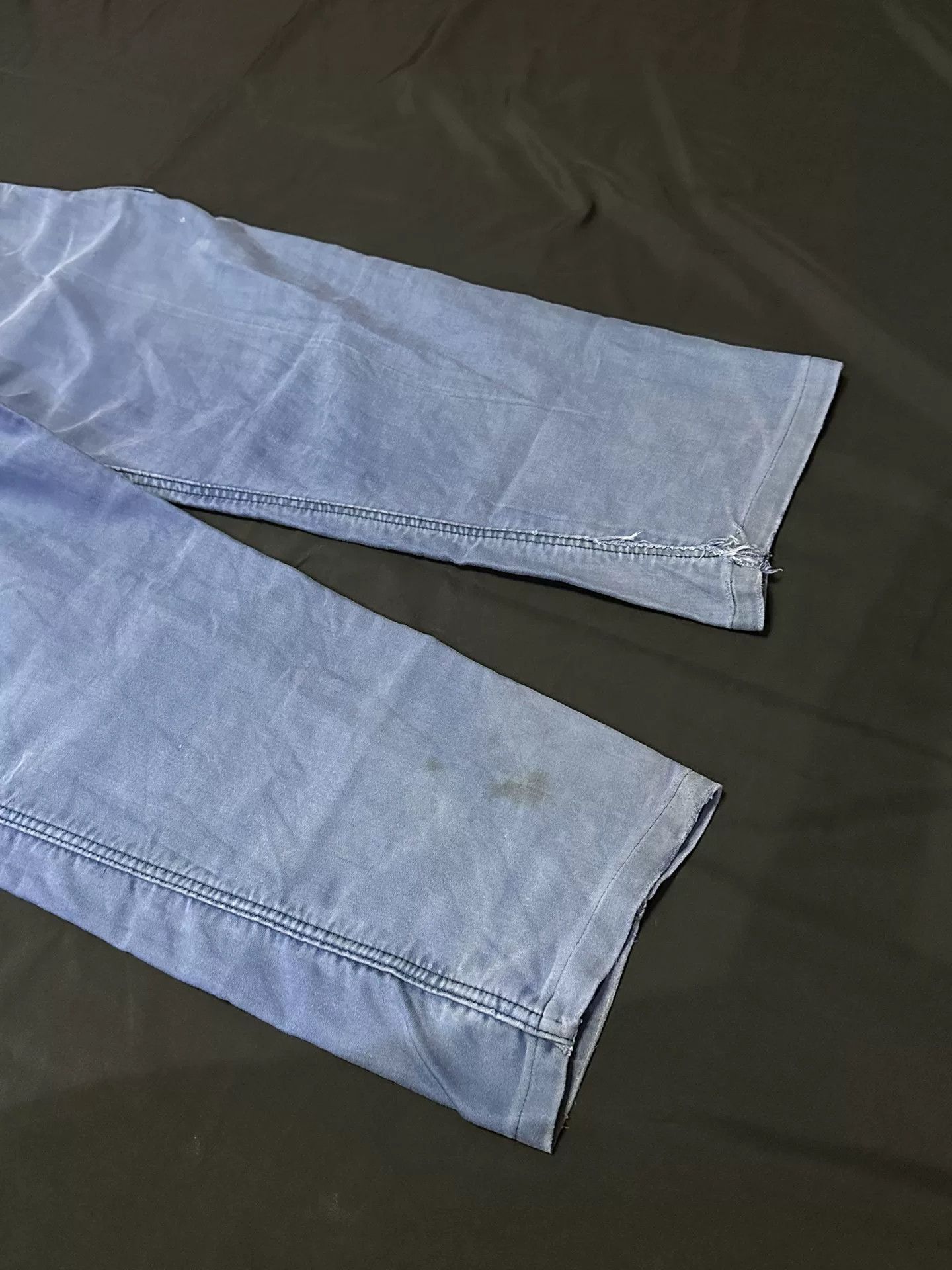 Vintage Vintage 50s French Workwear Moleskin Pants Size US 31 - 6 Thumbnail