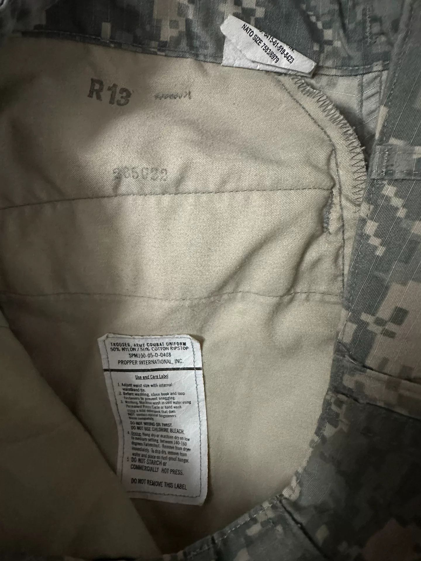 Vintage Vintage Digital Camo Military Remake Pants Size US 31 - 5 Thumbnail
