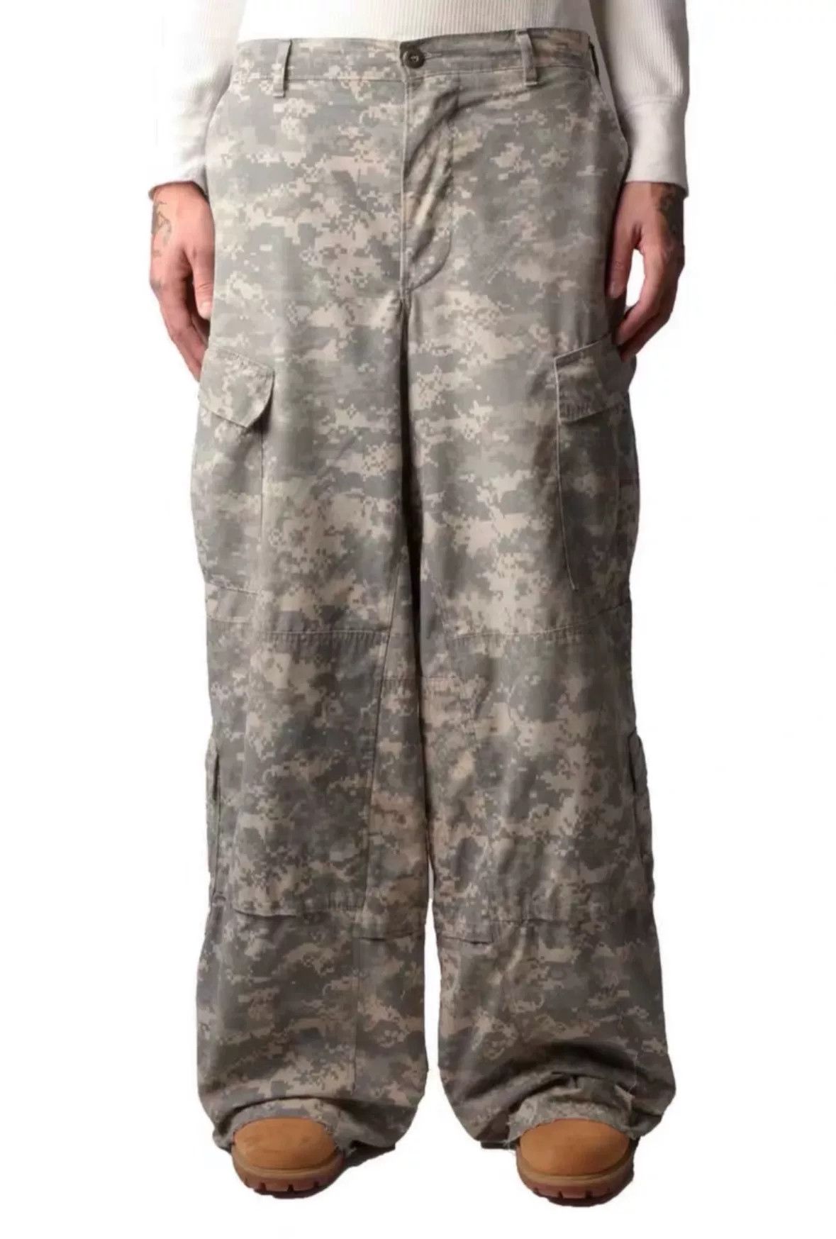 Vintage Vintage Digital Camo Military Remake Pants Size US 31 - 6 Thumbnail