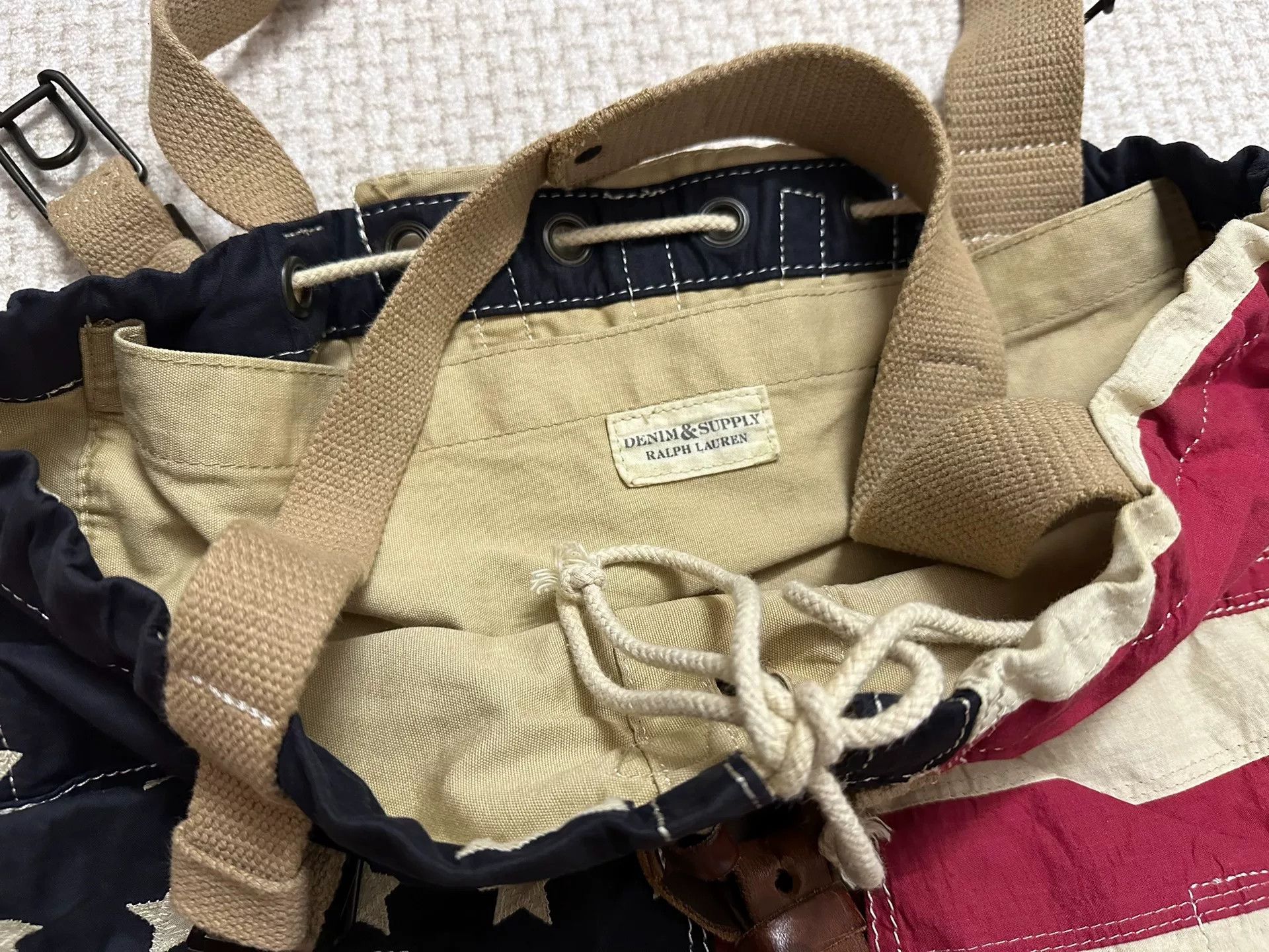 Denim & Supply Ralph Lauren Ralph Lauren Denim Supply Flag Handbag Size ONE SIZE - 4 Thumbnail