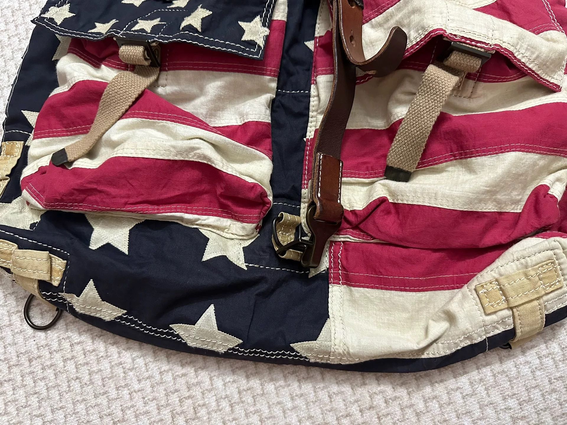Denim & Supply Ralph Lauren Ralph Lauren Denim Supply Flag Handbag Size ONE SIZE - 6 Thumbnail