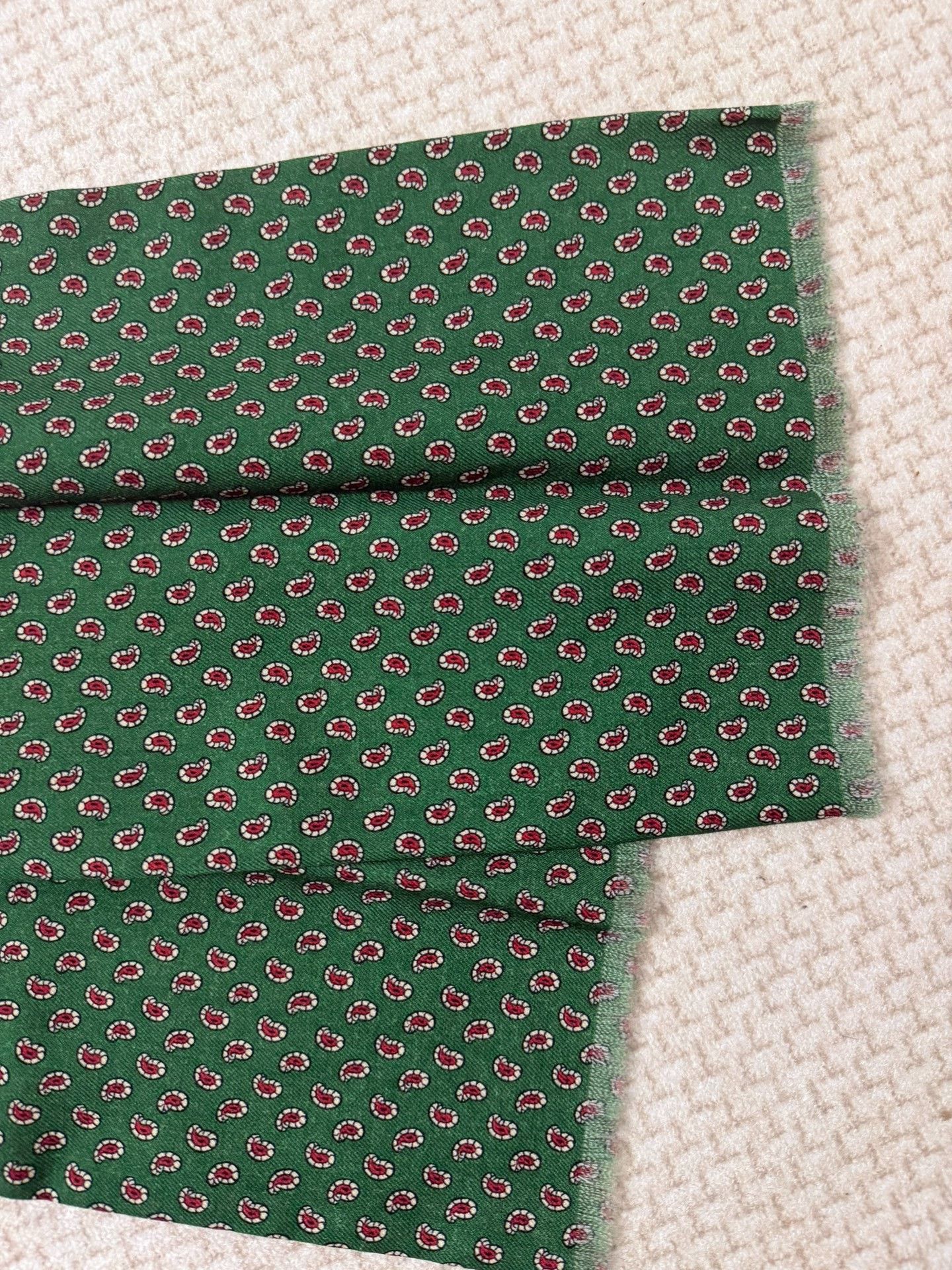 RRL Ralph Lauren RRL Vintage Wool Paisley Scarf Size ONE SIZE - 5 Thumbnail