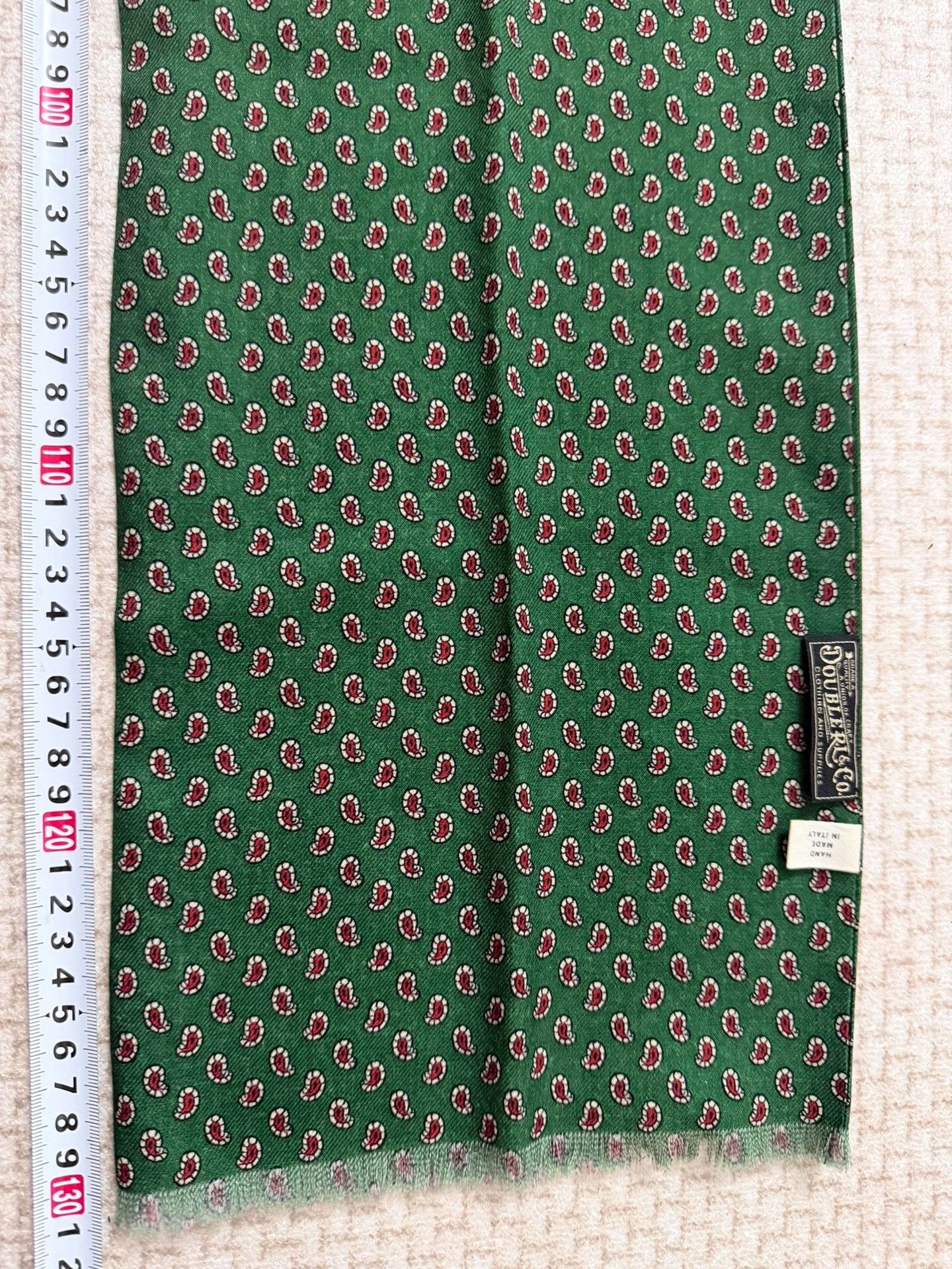 RRL Ralph Lauren RRL Vintage Wool Paisley Scarf Size ONE SIZE - 7 Thumbnail