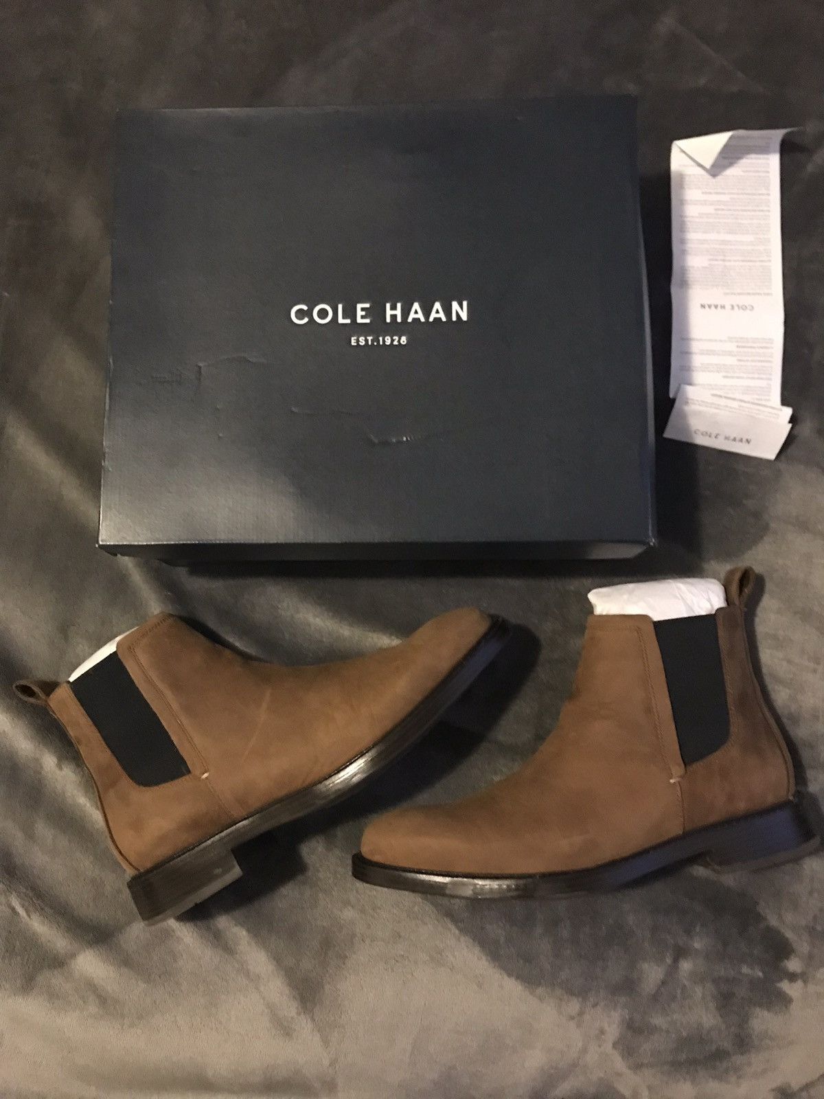 Cole haan men's kennedy grand chelsea waterproof on sale boot