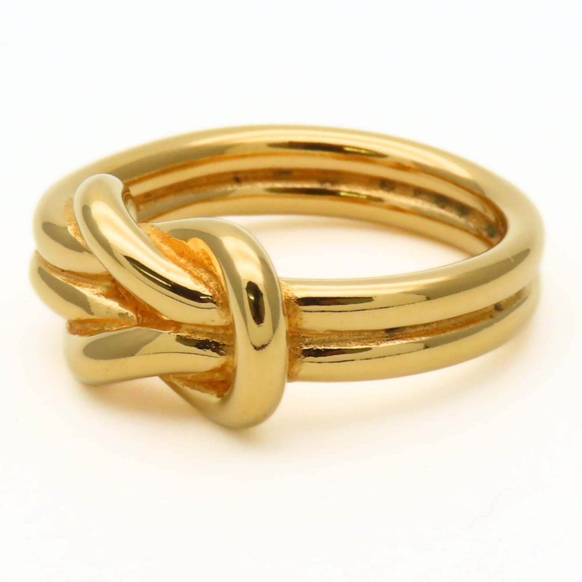 Hermes Hermes Scarf Ring Atame Metal Gold Plated GP Women's HERMES Size ONE SIZE - 5 Thumbnail