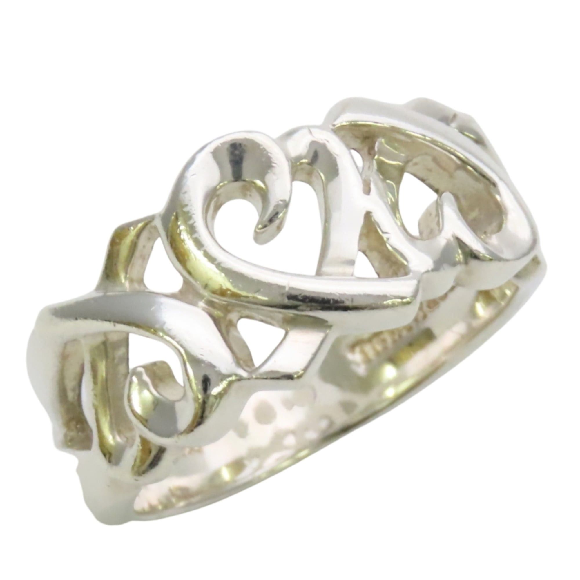 Tiffany & Co. Tiffany & Co. Loving Heart Triple Ring by Paloma Picasso, SV925, for Women. Size ONE SIZE - 2 Thumbnail