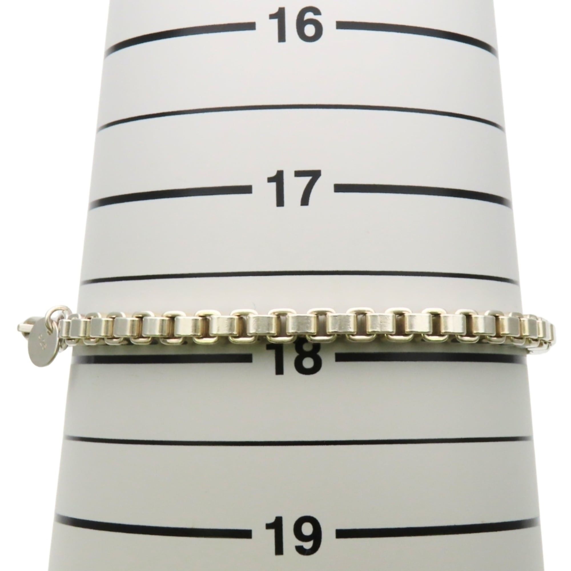 Tiffany & Co. Tiffany & Co. Venetian Chain Bracelet, Sterling Silver 925, for Women. Size ONE SIZE - 8 Thumbnail