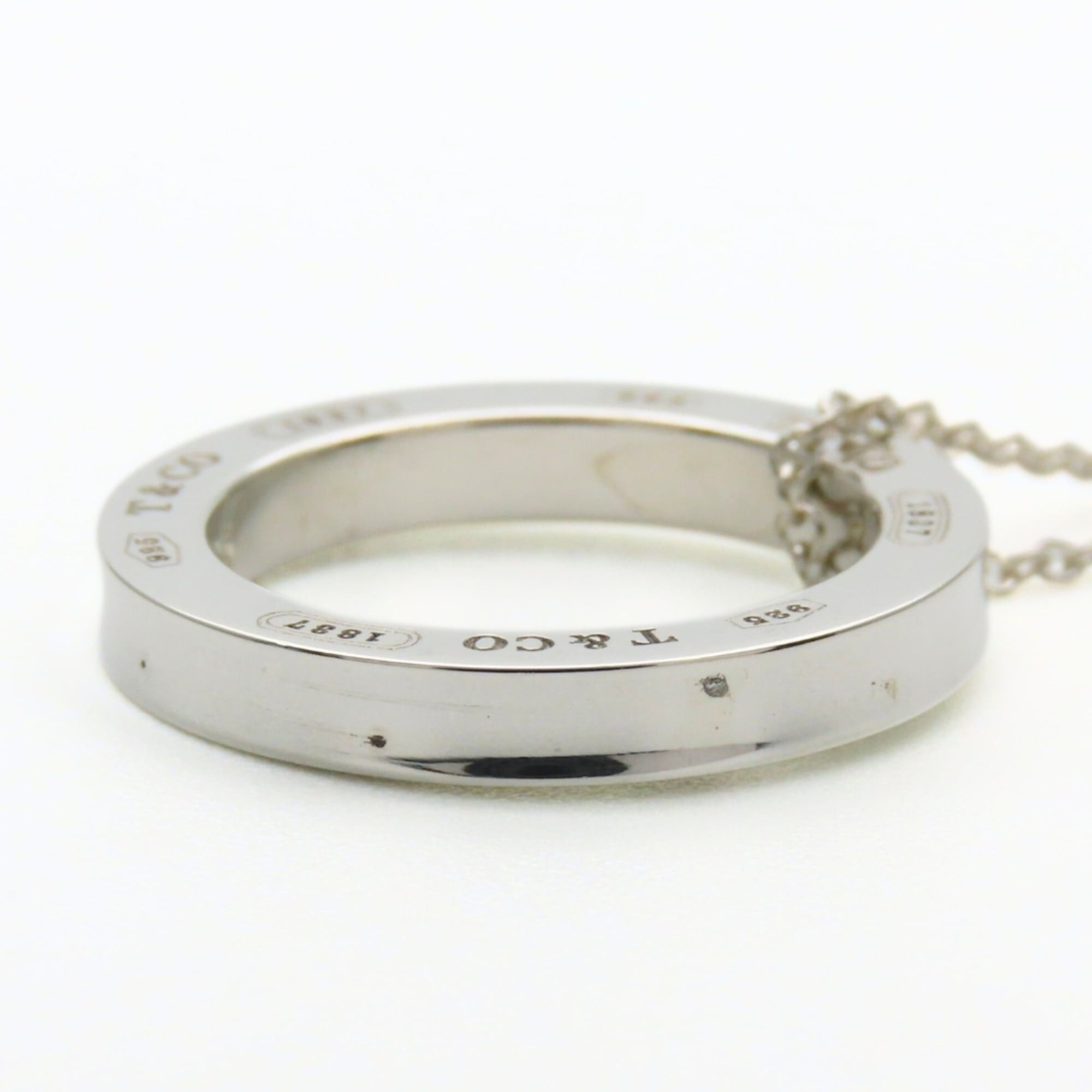 Tiffany & Co. Tiffany & Co. 1837 Circle Necklace, Sterling Silver 925 Pendant, Women's. Size ONE SIZE - 4 Thumbnail