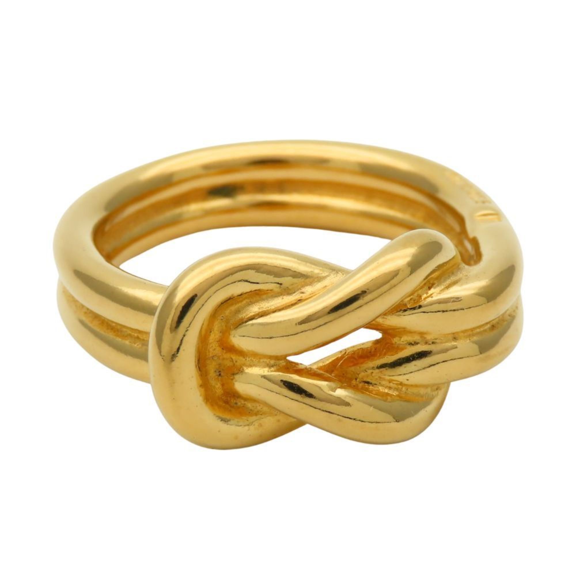 Hermes Hermes Scarf Ring Atame Metal Gold Plated GP Women's HERMES Size ONE SIZE - 2 Thumbnail