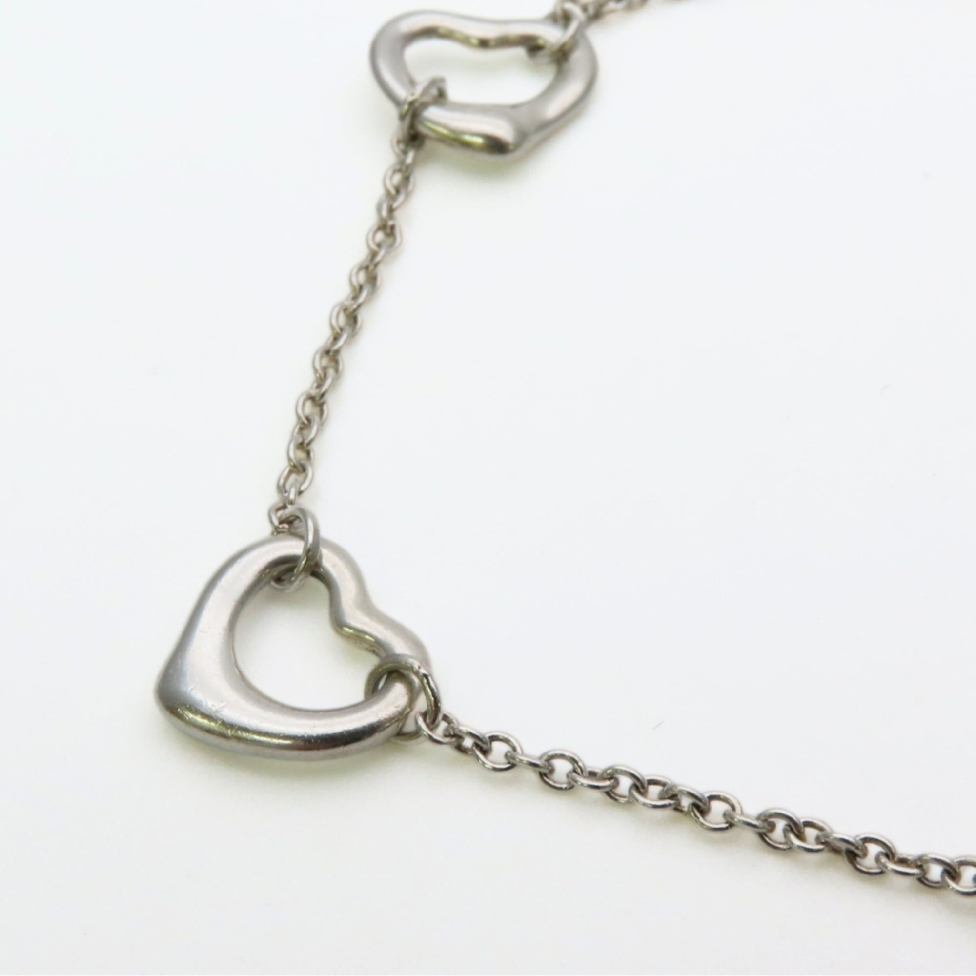 Tiffany & Co. Tiffany & Co. Open Heart Bracelet, Sterling Silver 925, Elsa Peretti Design, Women's. Size ONE SIZE - 3 Thumbnail