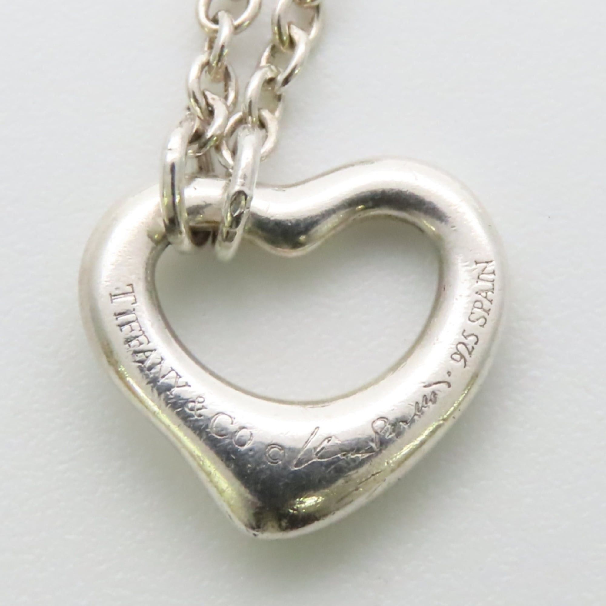 Tiffany & Co. Tiffany & Co. Open Heart Bracelet, Sterling Silver 925, Elsa Peretti Design, Women's. Size ONE SIZE - 7 Thumbnail