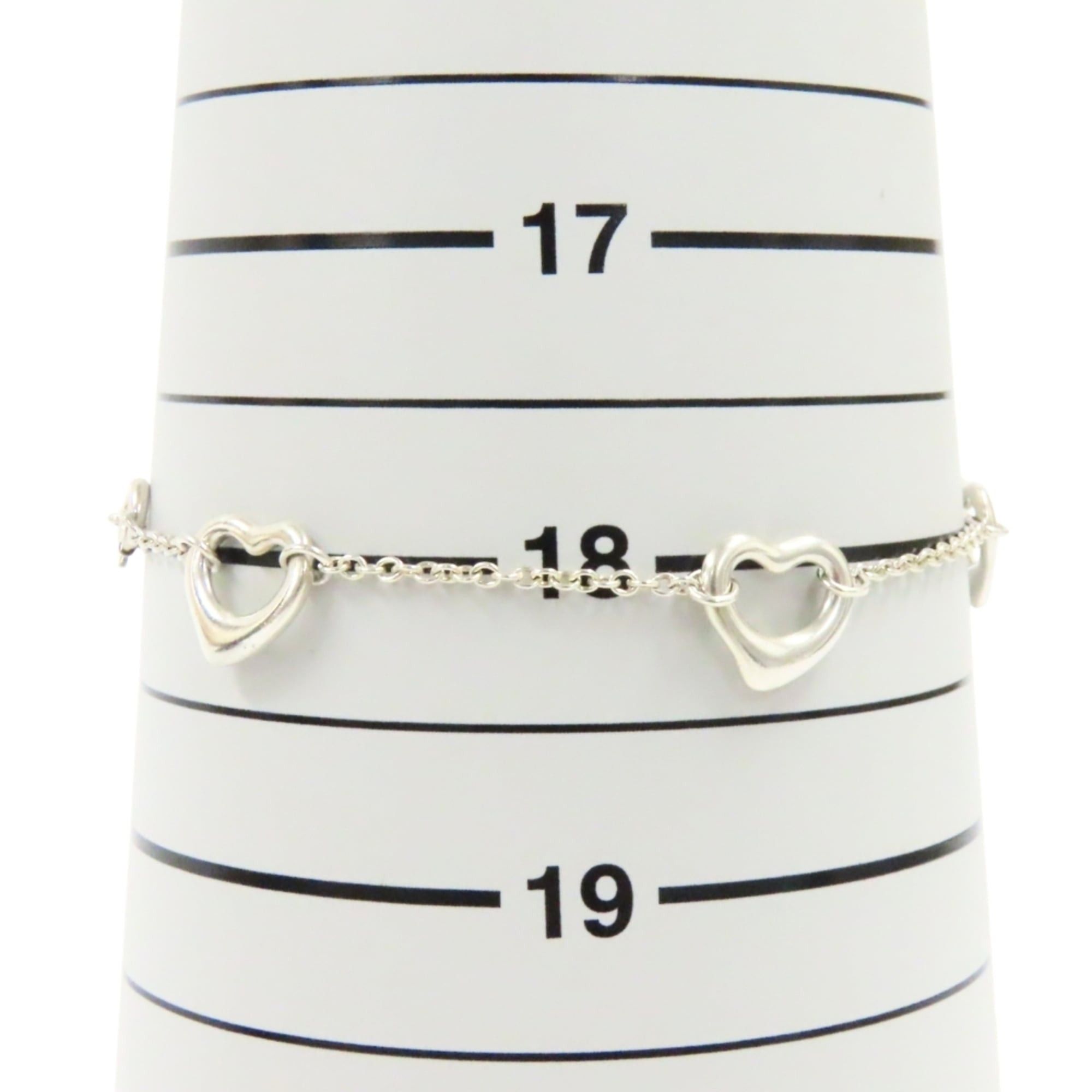 Tiffany & Co. Tiffany & Co. Open Heart Bracelet, Sterling Silver 925, Elsa Peretti Design, Women's. Size ONE SIZE - 8 Thumbnail