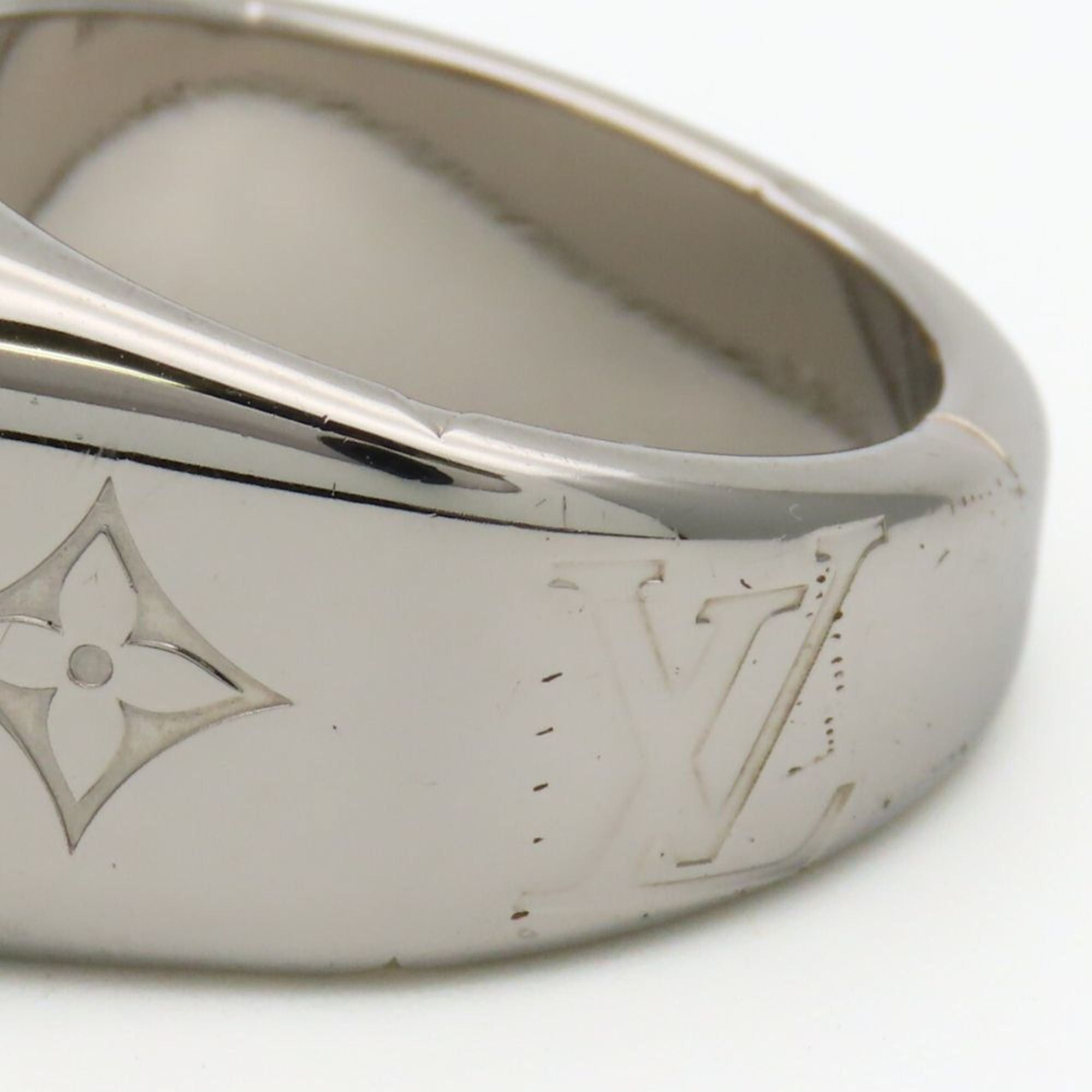 Louis Vuitton Louis Vuitton Signet Ring M62487 Monogram Metal Plated Men's LOUIS VUITTON Size ONE SIZE - 4 Thumbnail