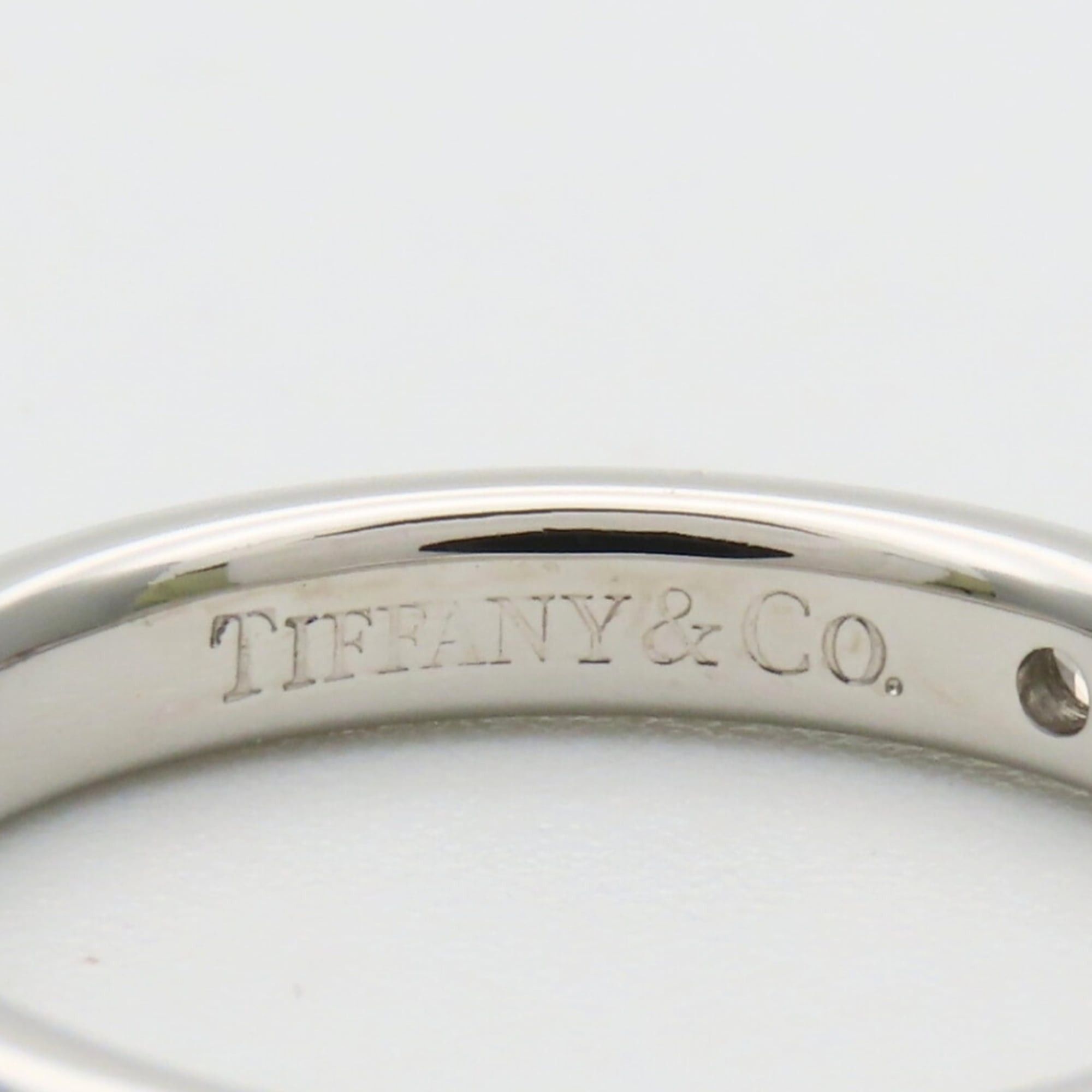 Tiffany & Co. Tiffany & Co. Stacking Band Ring, Platinum 950, Elsa Peretti Design, 1PD, Women's. Size ONE SIZE - 7 Thumbnail