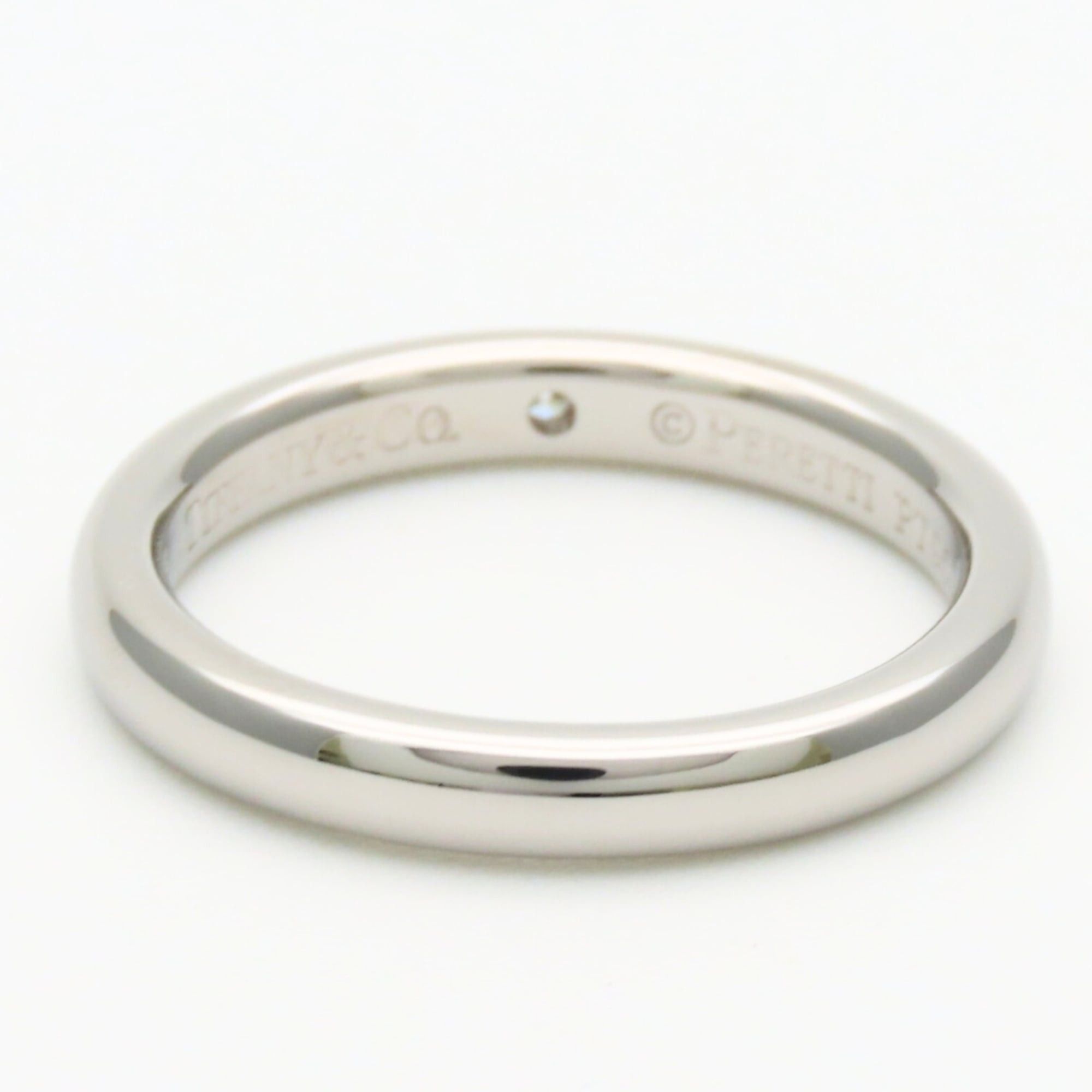 Tiffany & Co. Tiffany & Co. Stacking Band Ring, Platinum 950, Elsa Peretti Design, 1PD, Women's. Size ONE SIZE - 5 Thumbnail