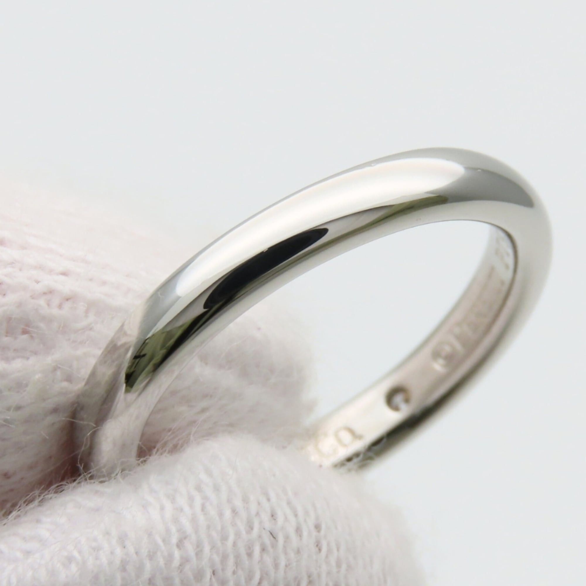 Tiffany & Co. Tiffany & Co. Stacking Band Ring, Platinum 950, Elsa Peretti Design, 1PD, Women's. Size ONE SIZE - 9 Thumbnail
