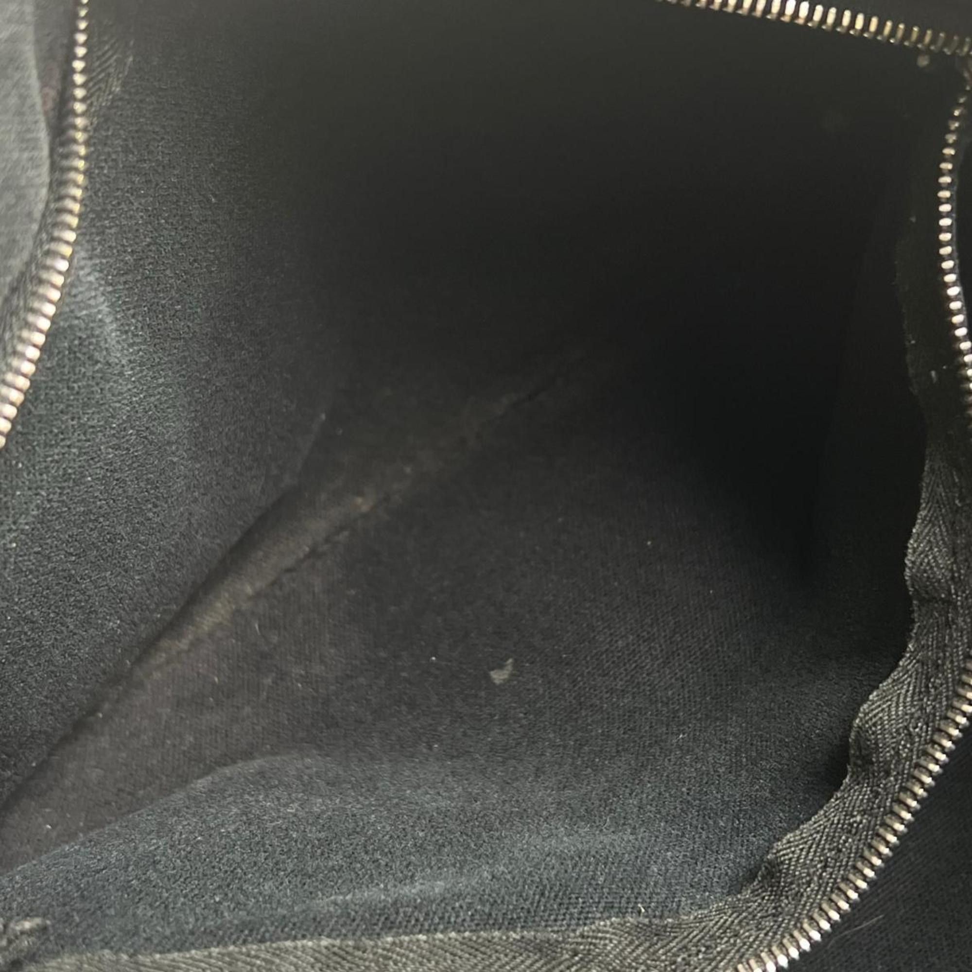 Hermes Hermes Tote Bag Handbag Canvas Fourre-Tout PM Black Size ONE SIZE - 17 Thumbnail