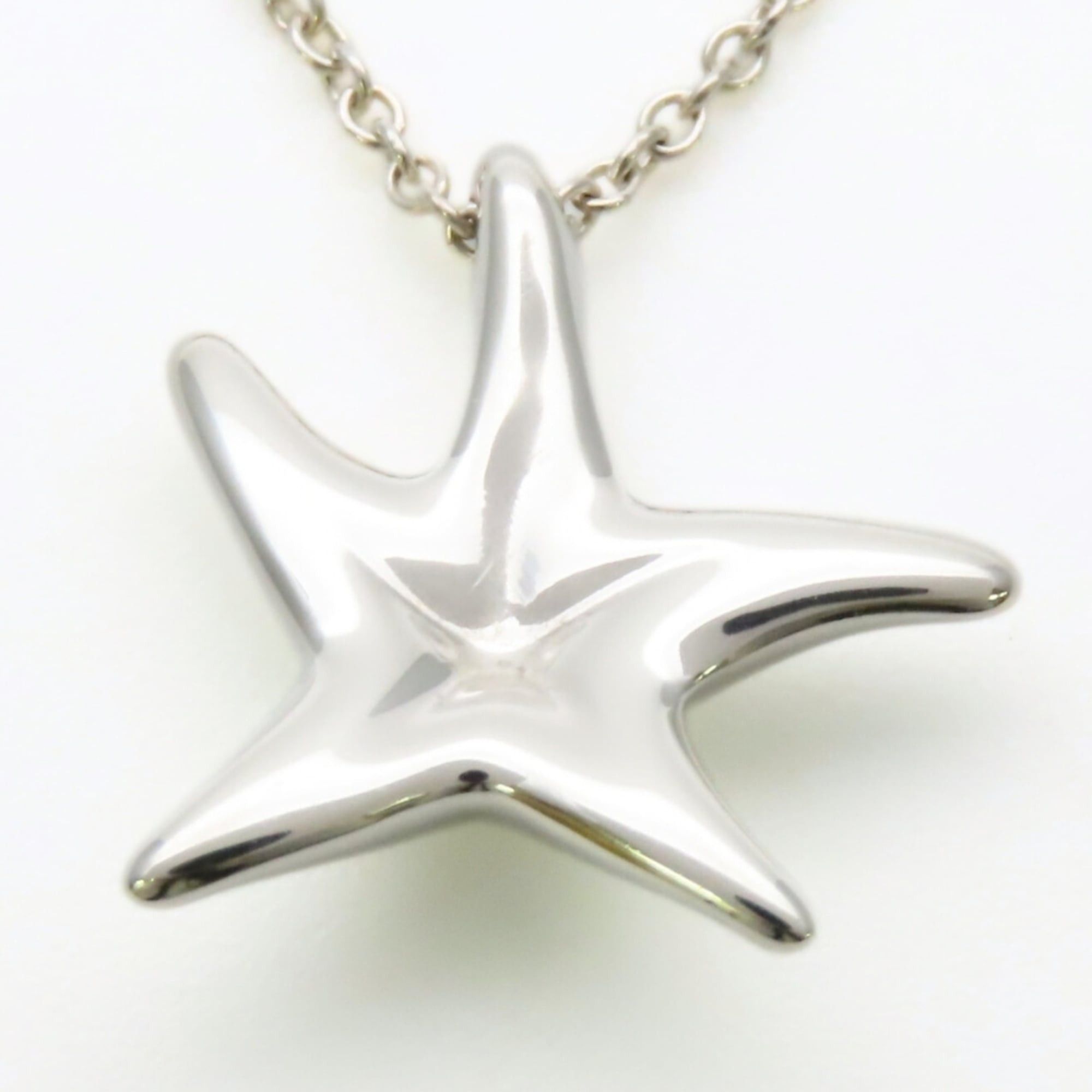 Tiffany & Co. Tiffany & Co. Starfish Necklace, Sterling Silver 925, Elsa Peretti Design, Women's. Size ONE SIZE - 4 Thumbnail