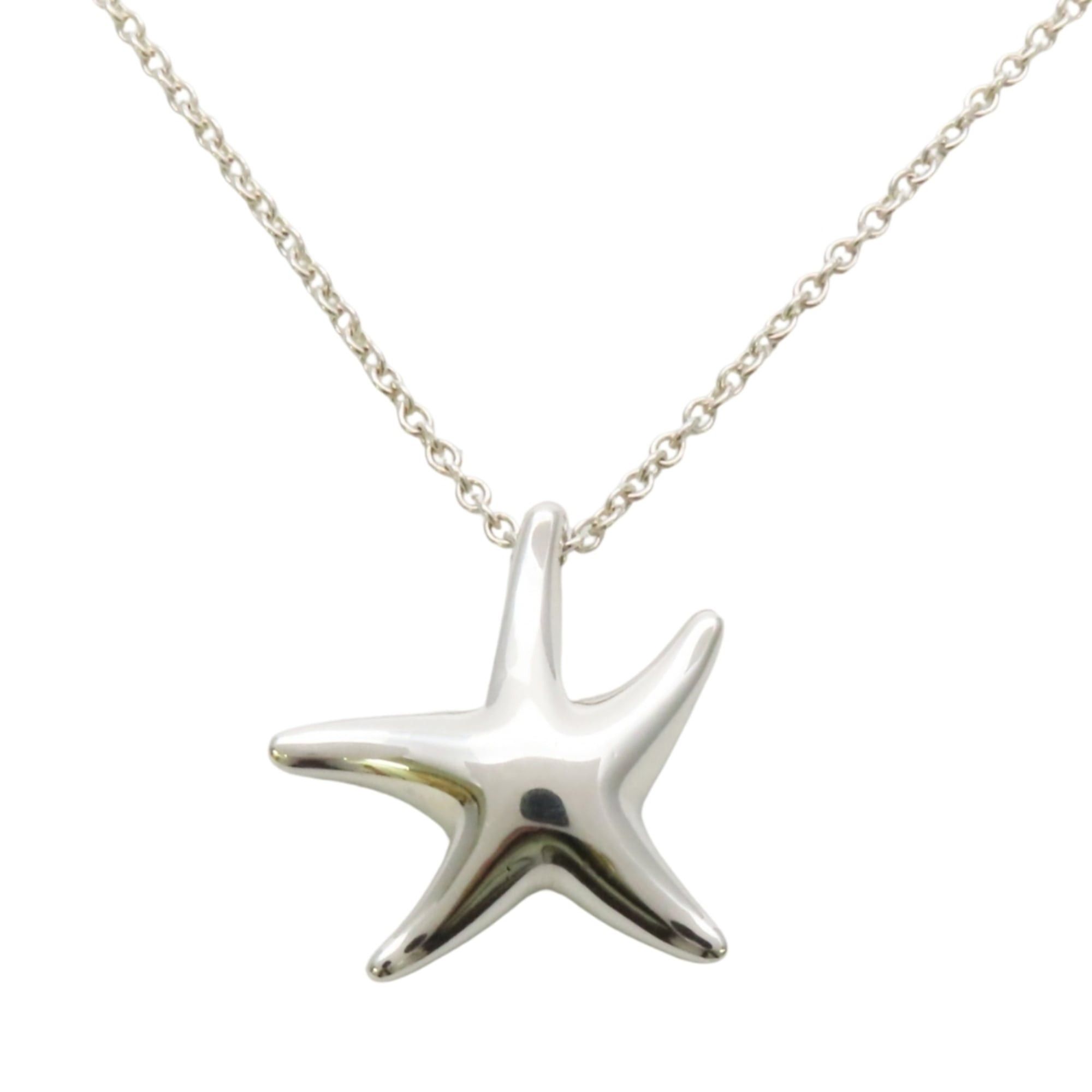 Tiffany & Co. Tiffany & Co. Starfish Necklace, Sterling Silver 925, Elsa Peretti Design, Women's. Size ONE SIZE - 2 Thumbnail