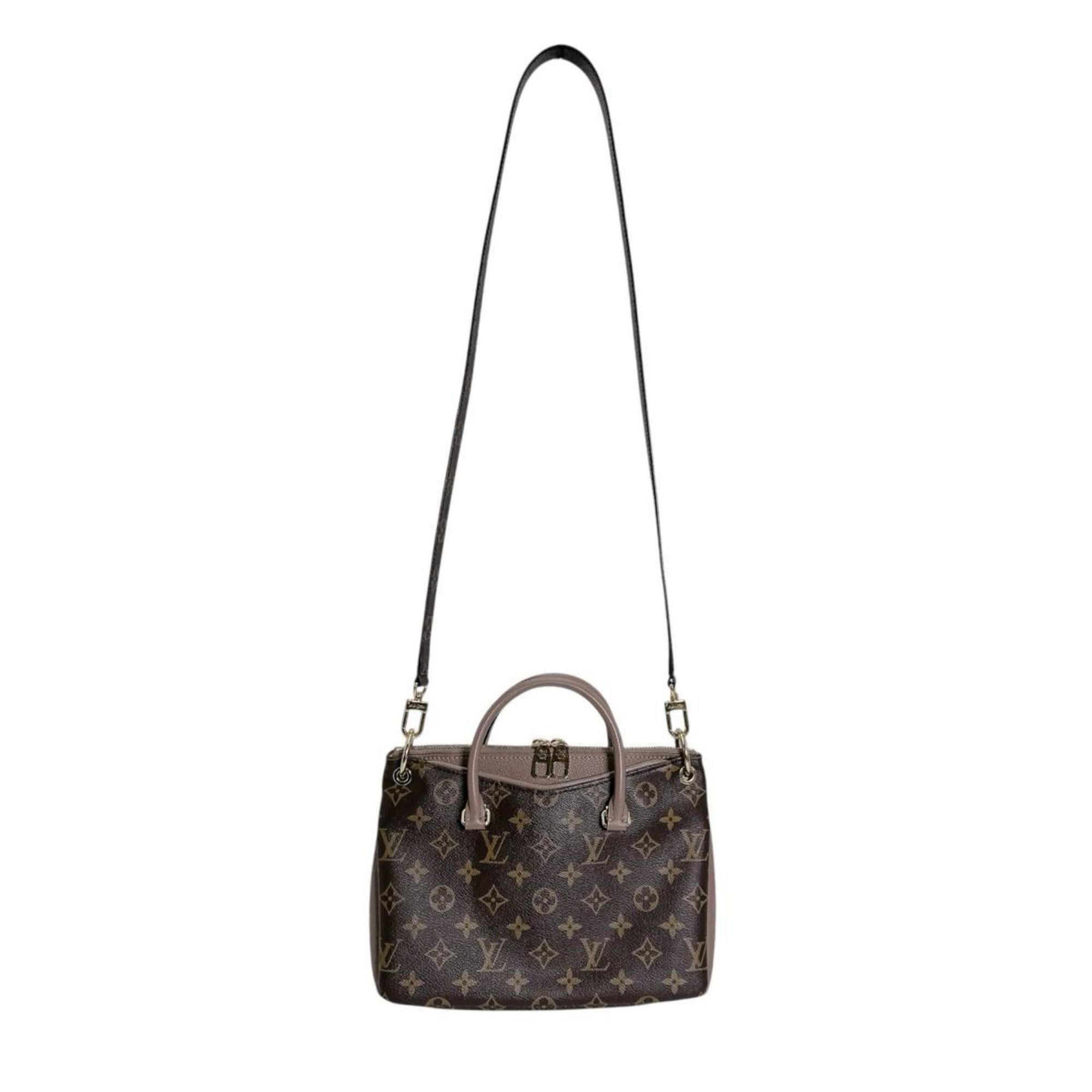 Louis Vuitton Louis Vuitton Pallas BB handbag, Monogram canvas, M43235, brown Size ONE SIZE - 4 Thumbnail