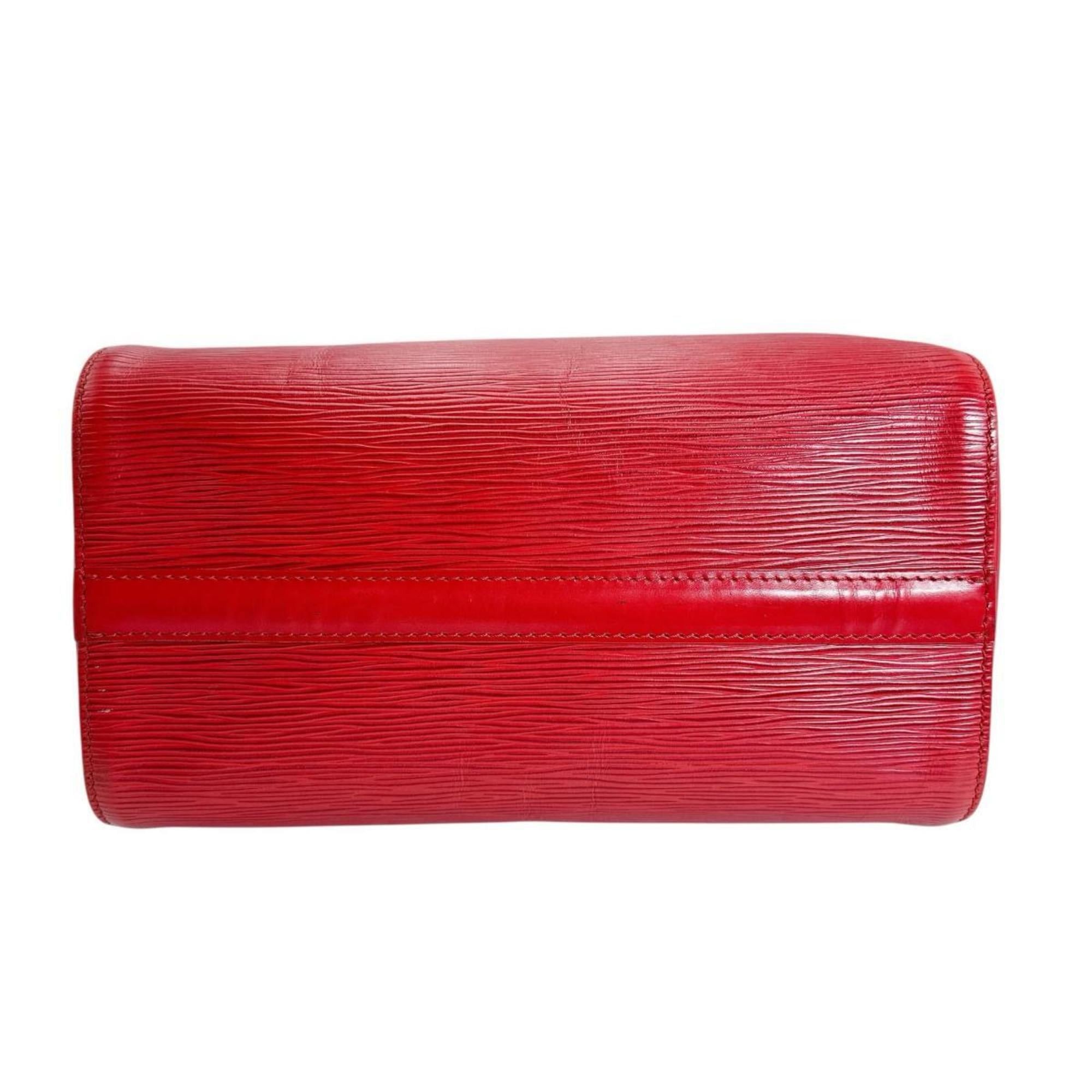 Louis Vuitton Louis Vuitton Speedy 25 handbag, Epi leather, M43017, Castilian Red. Size ONE SIZE - 4 Thumbnail