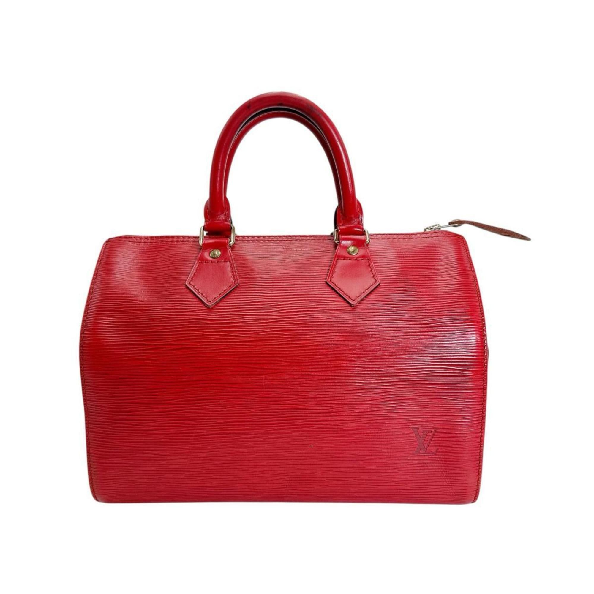 Louis Vuitton Louis Vuitton Speedy 25 handbag, Epi leather, M43017, Castilian Red. Size ONE SIZE - 2 Thumbnail