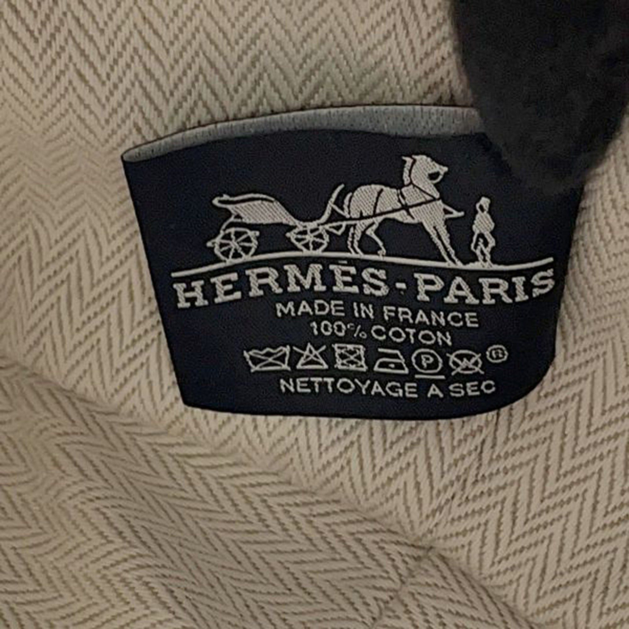 Hermes Small Toile Bride A Brac H Pavillon Case Size ONE SIZE - 5 Thumbnail
