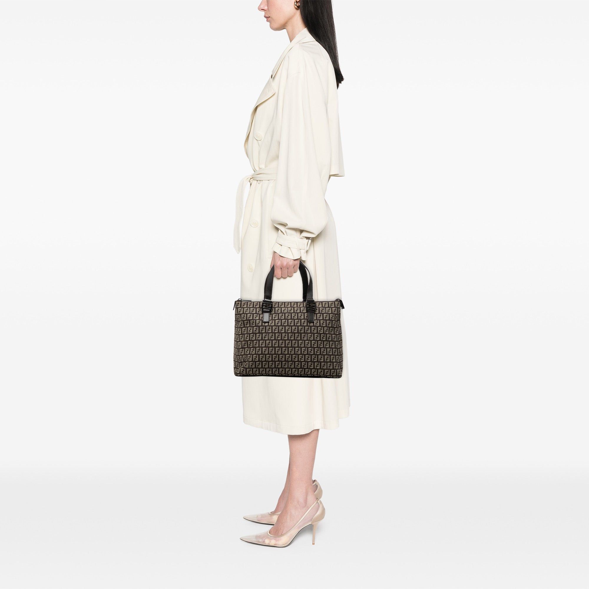 Fendi Zucchino Canvas Tote Size ONE SIZE - 7 Thumbnail