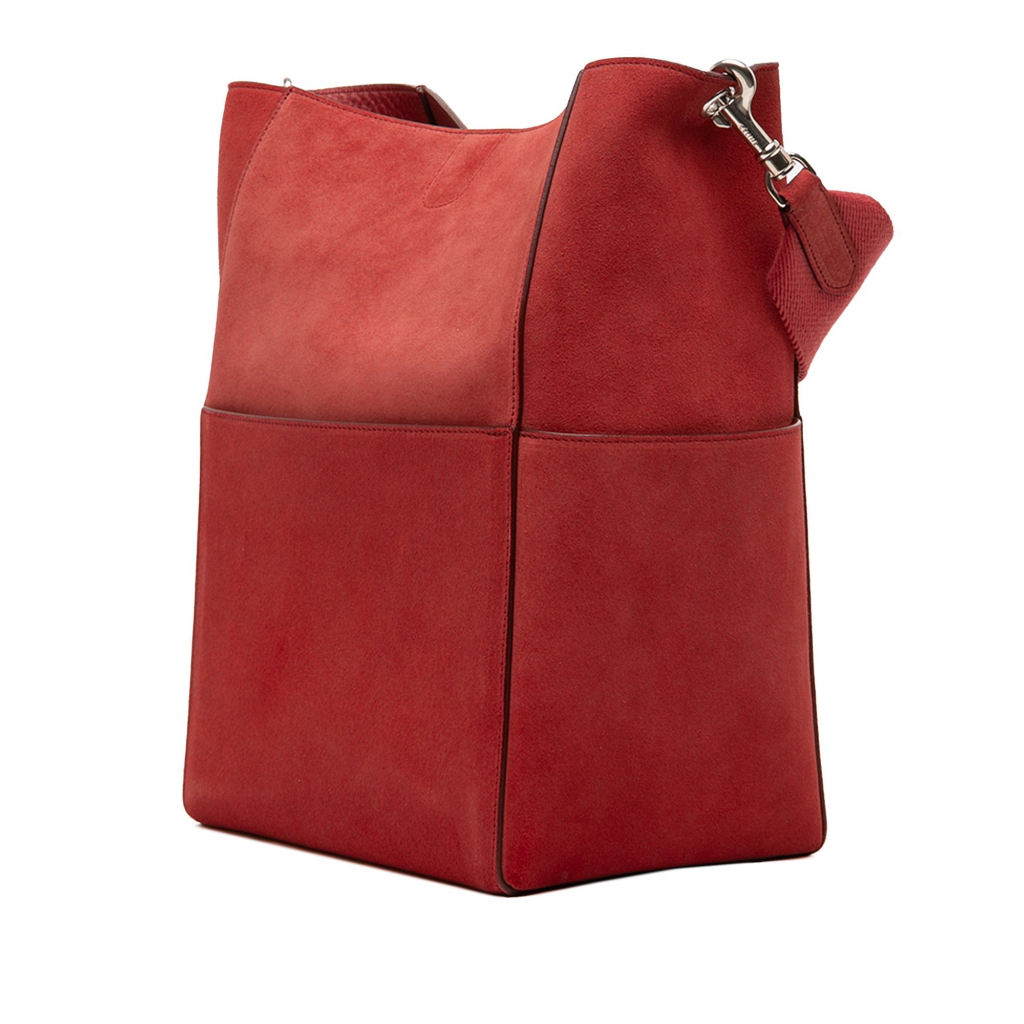 Celine Medium Suede Seau Sangle Bucket Bag Size ONE SIZE - 2 Thumbnail