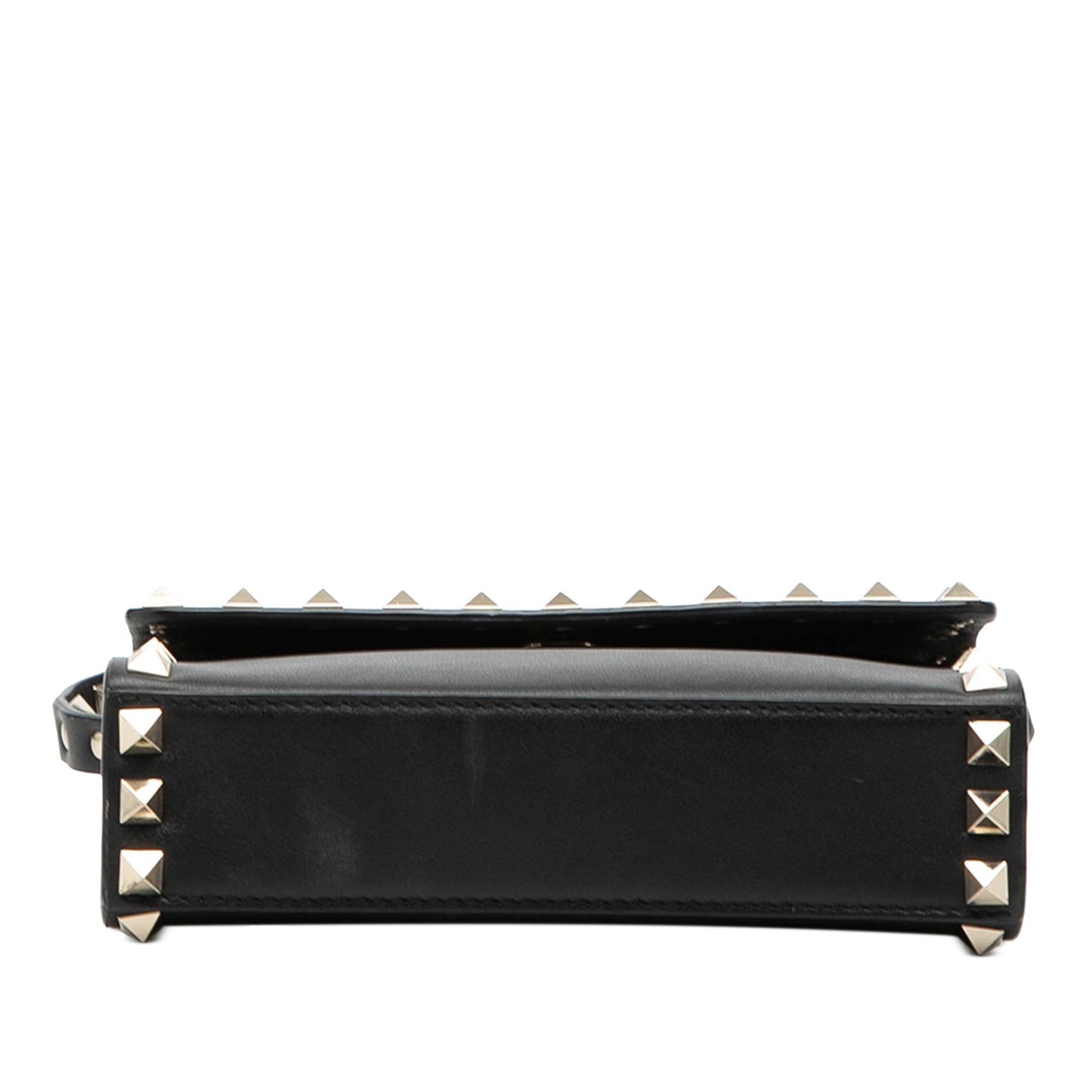 Valentino Mini Leather Rockstud Crossbody Size ONE SIZE - 3 Thumbnail