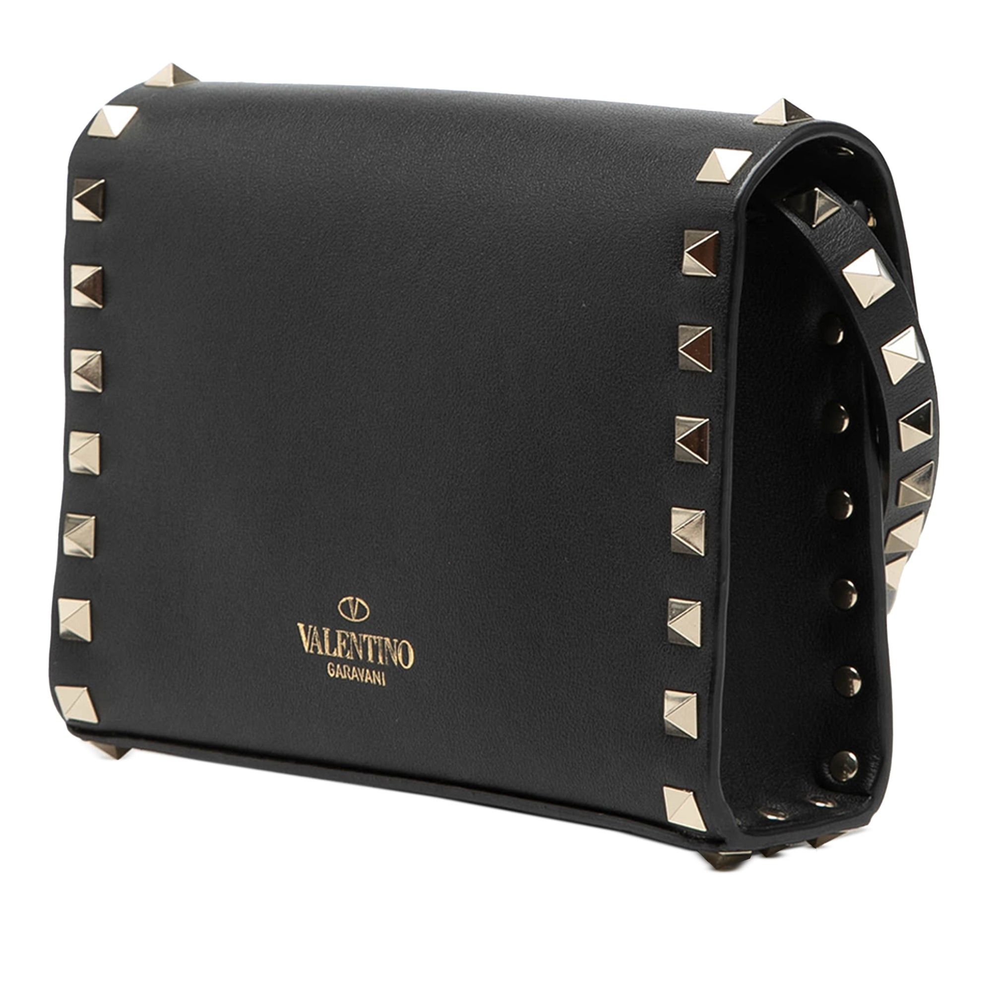 Valentino Mini Leather Rockstud Crossbody Size ONE SIZE - 2 Thumbnail
