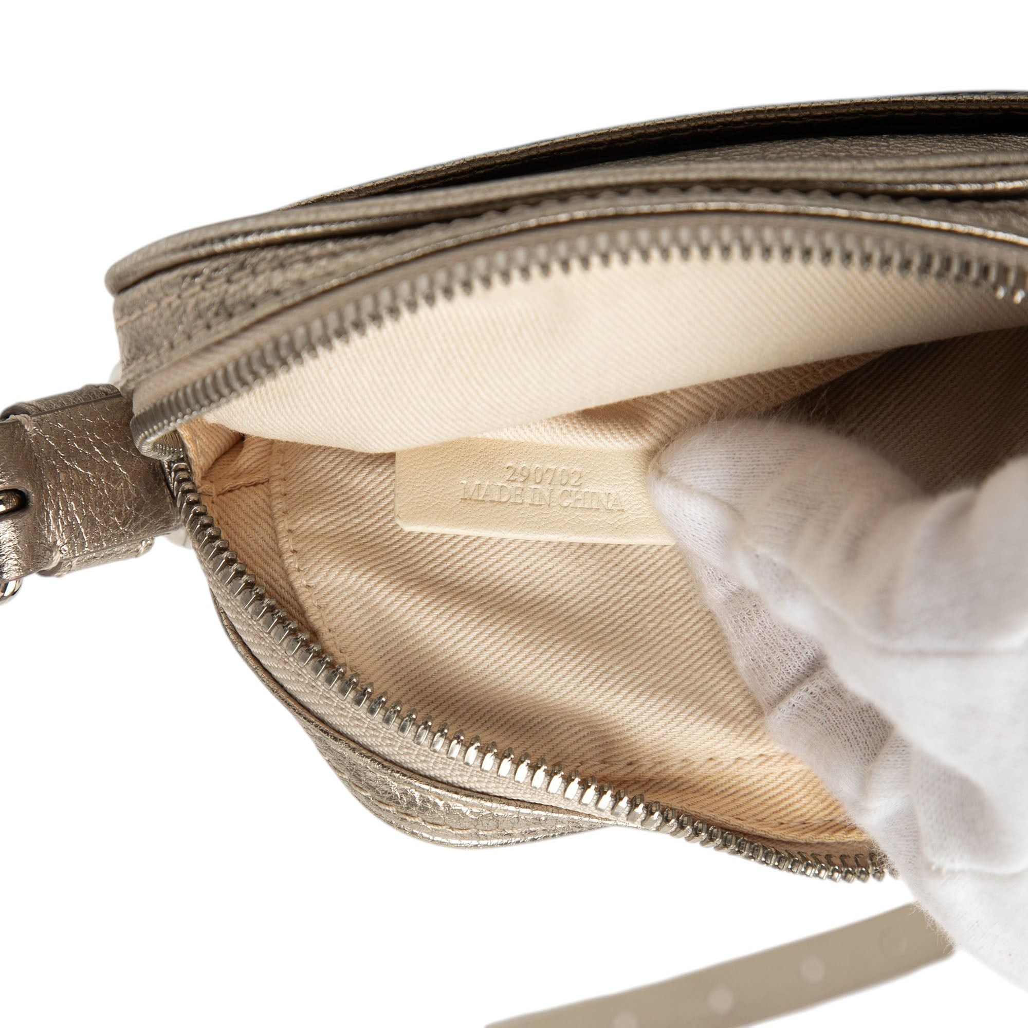 Loewe Mini Metallic Goatskin Anagram Tassel Crossbody Size ONE SIZE - 6 Thumbnail